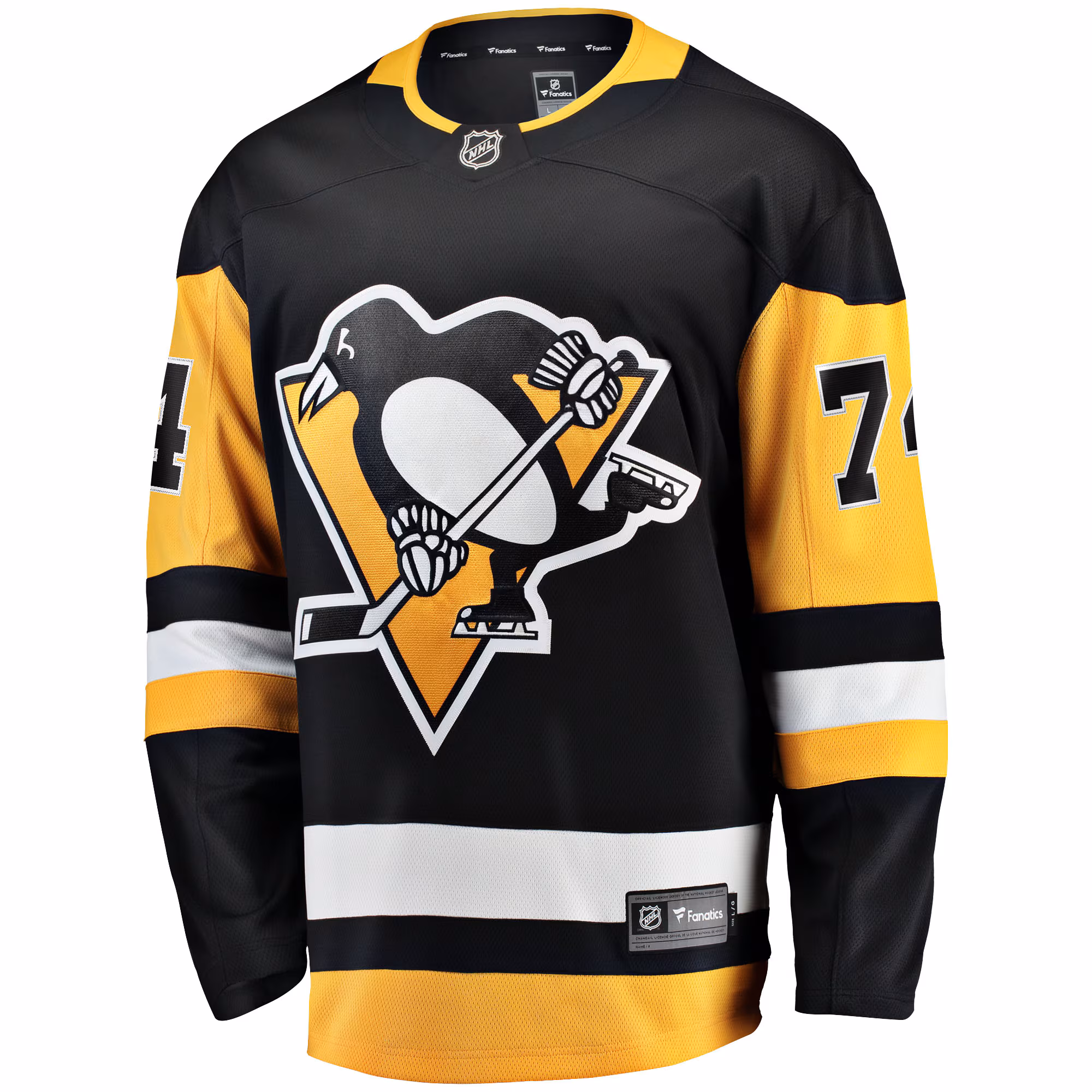 Stuart Skinner Pittsburgh Penguins Fanatics Home Breakaway Jersey - Black