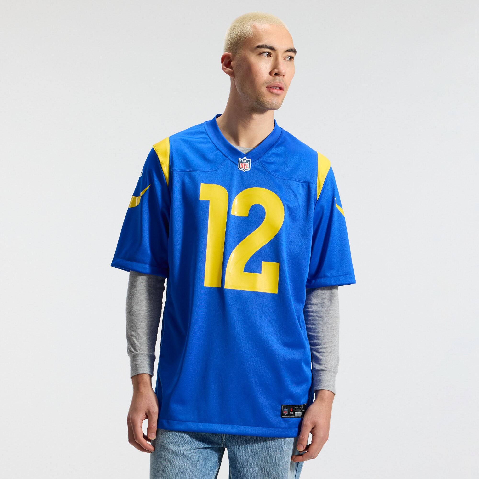 Puka Nacua Los Angeles Rams Nike Team Game Player Jersey - Royal