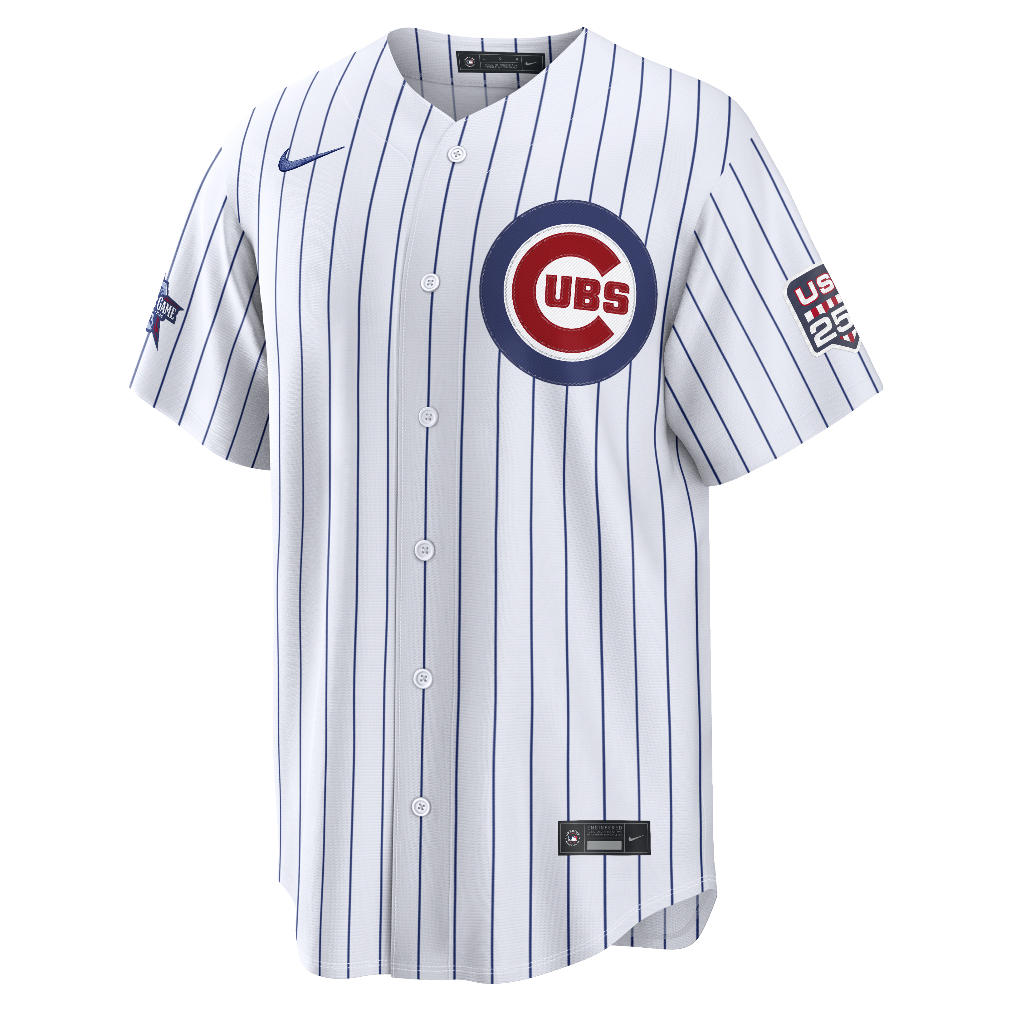 2026 All-Star Edition Stars & Stripes Chicago Cubs Pete Crow-Armstrong Nike White Stadium Jersey