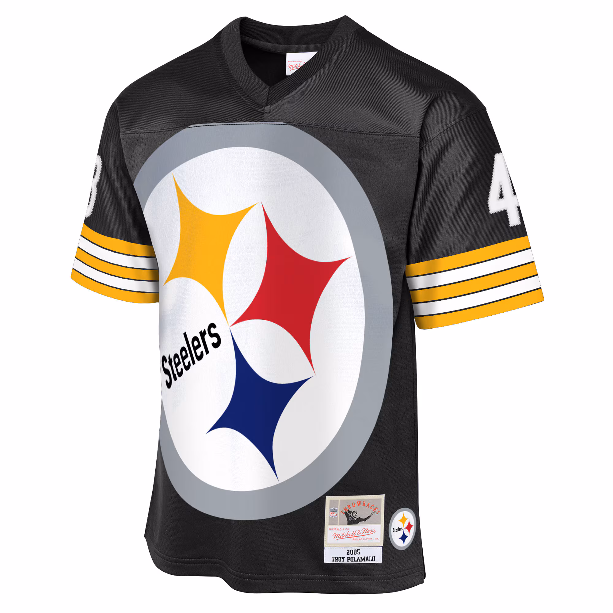 Troy Polamalu Pittsburgh Steelers Mitchell & Ness Youth 2005 Throwback Fashion Jersey - Black