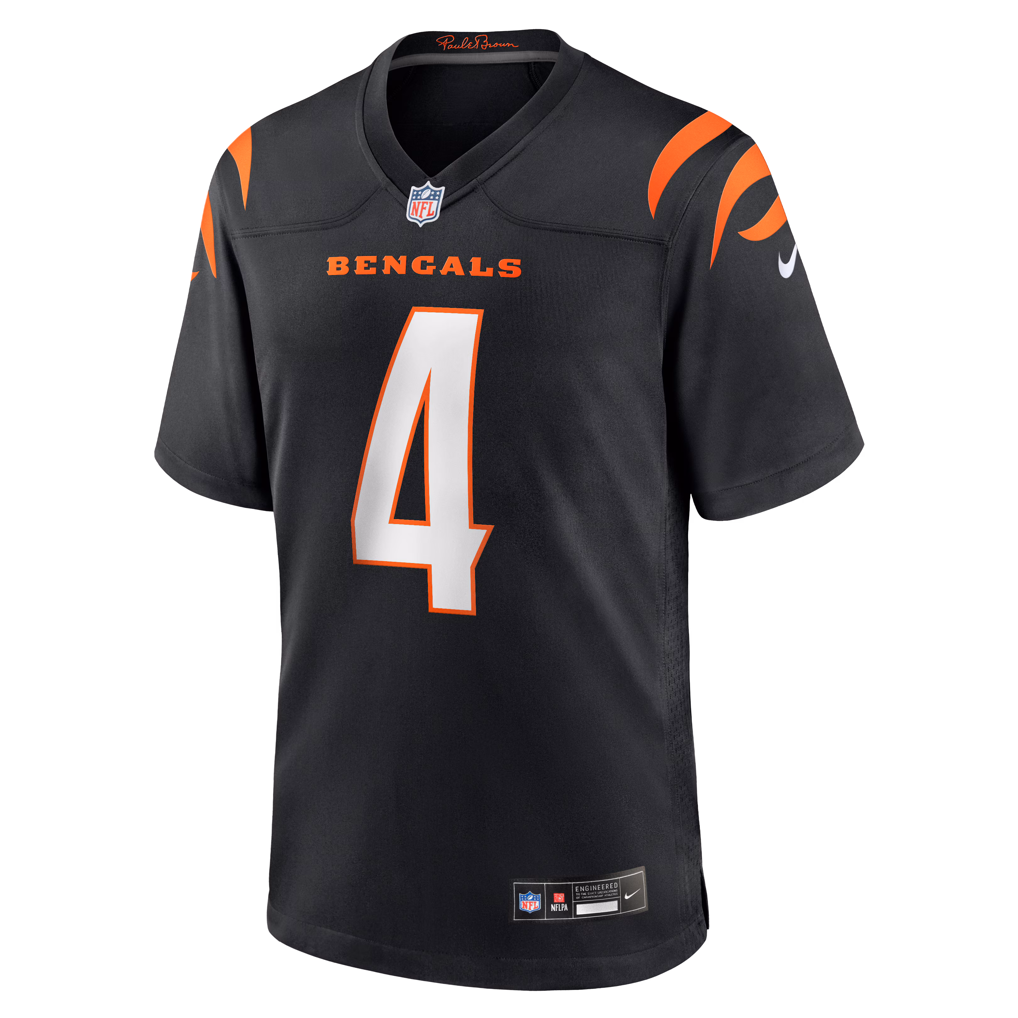 Sean Clifford Cincinnati Bengals Nike Team Game Jersey -  Black