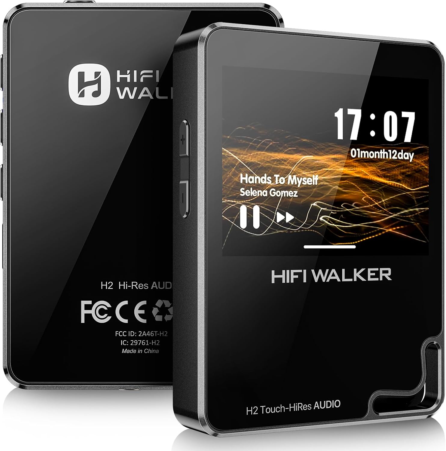 HIFI WALKER H2 Touch Hi-Res MP3 Player with Bluetooth, 2.4