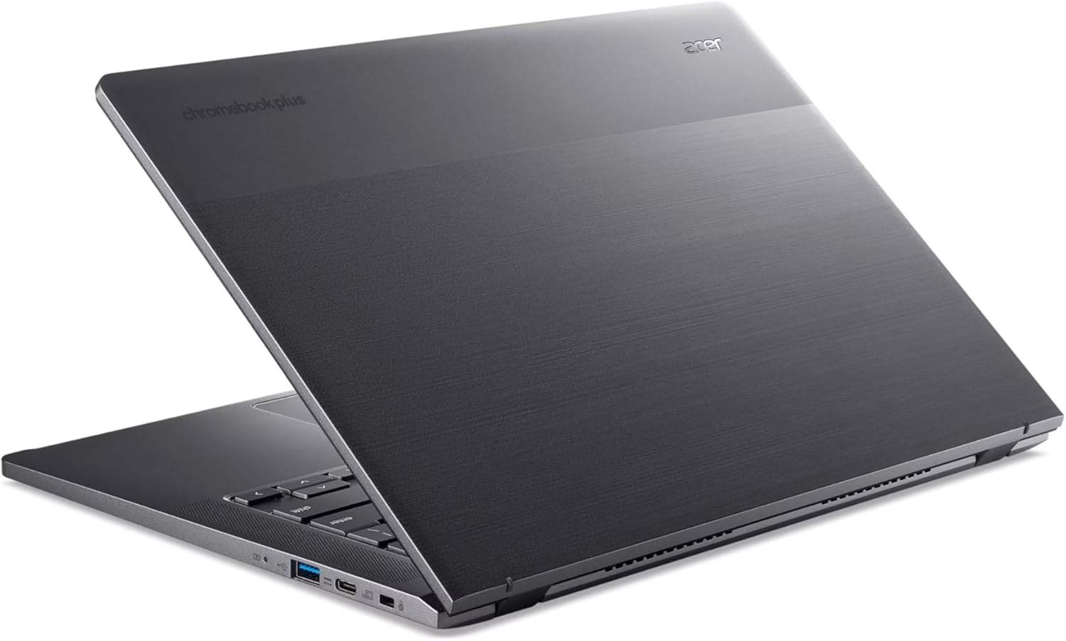 acer Touch Chromebook Plus 14 in Steel Grey with Google AI 8-Core Intel i3 8GB 512GB SSD 14in FHD Intel 4K Graphics Chrome OS (CB514 - Renewed)