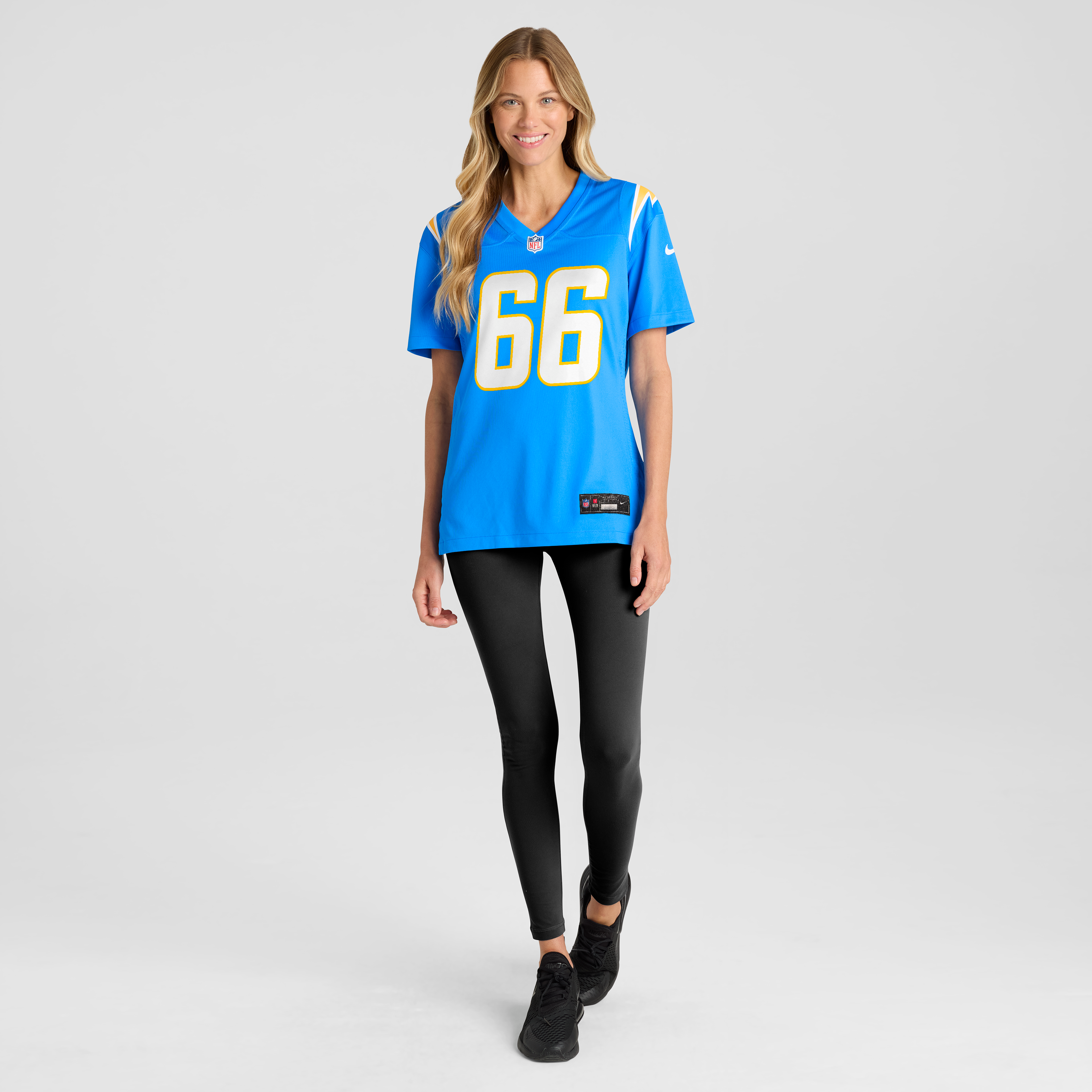 Jake Slaughter Los Angeles Chargers Nike Women's Team Game Jersey -  Powder Blue