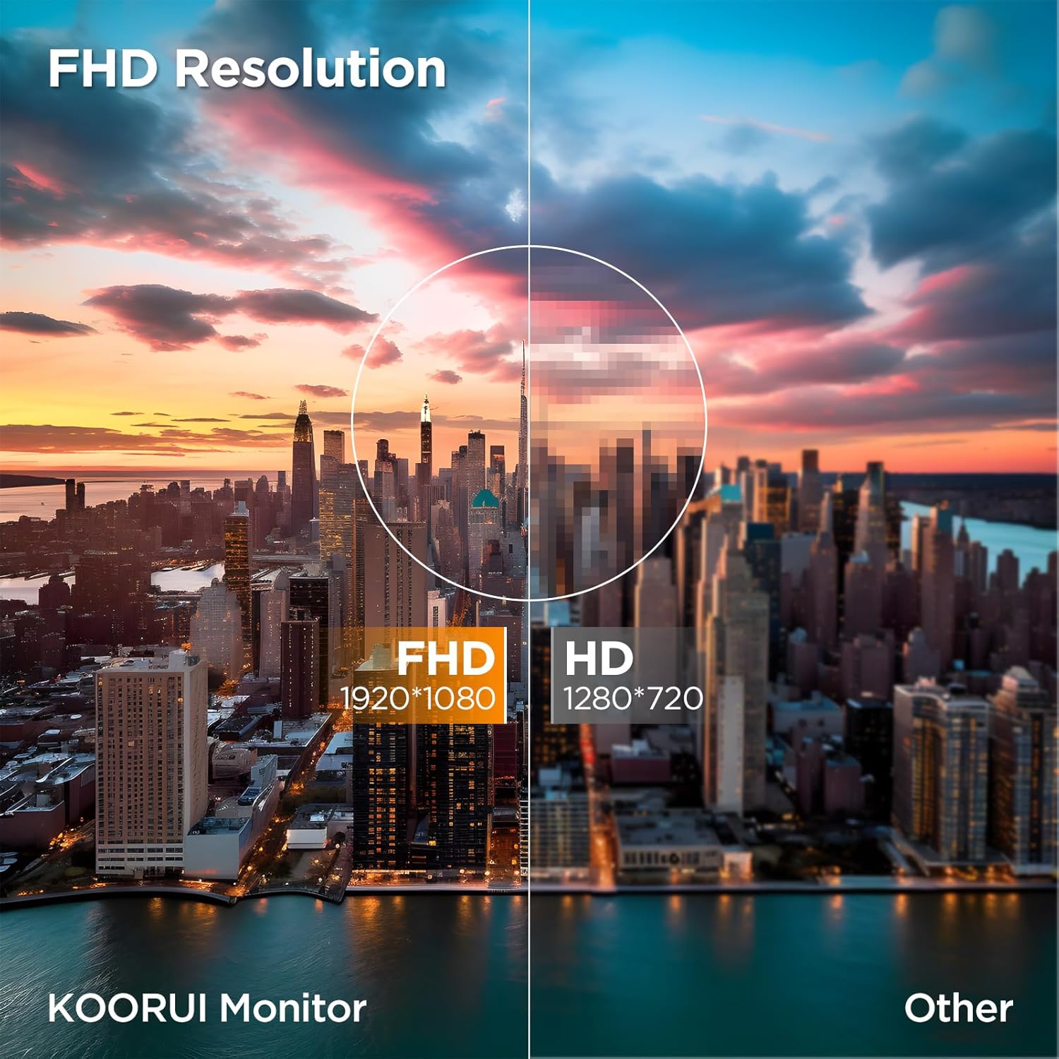 KOORUI 27 Inch Curved Monitor FHD 1080P 144Hz Gaming Office Computer Monitors, 1500R PC Screen with HDMI VGA, Eye Care TÜV Rheinland Certified, Tilt Adjustable, Black.