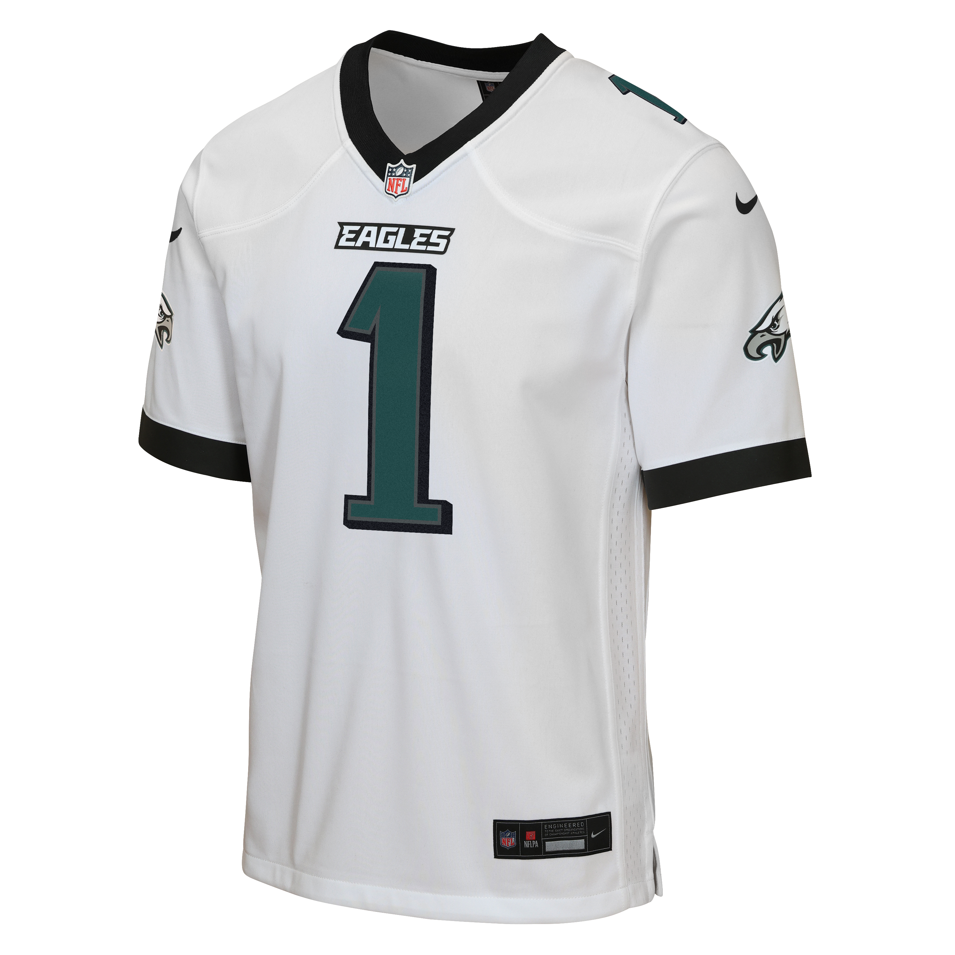 Jalen Hurts Philadelphia Eagles Nike Youth Game Jersey - White