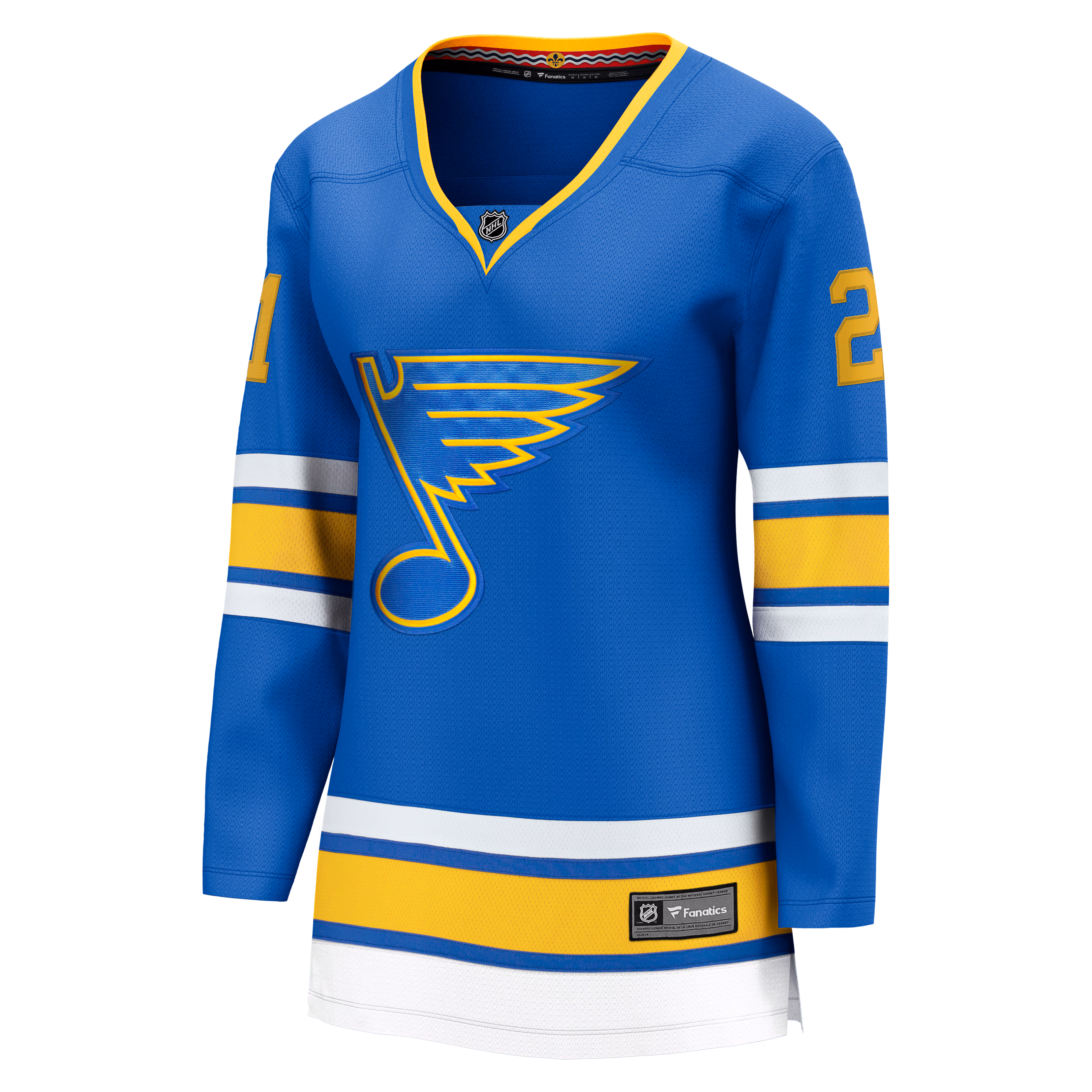 Jimmy Snuggerud St. Louis Blues Fanatics Women's Home Breakaway Jersey - Blue