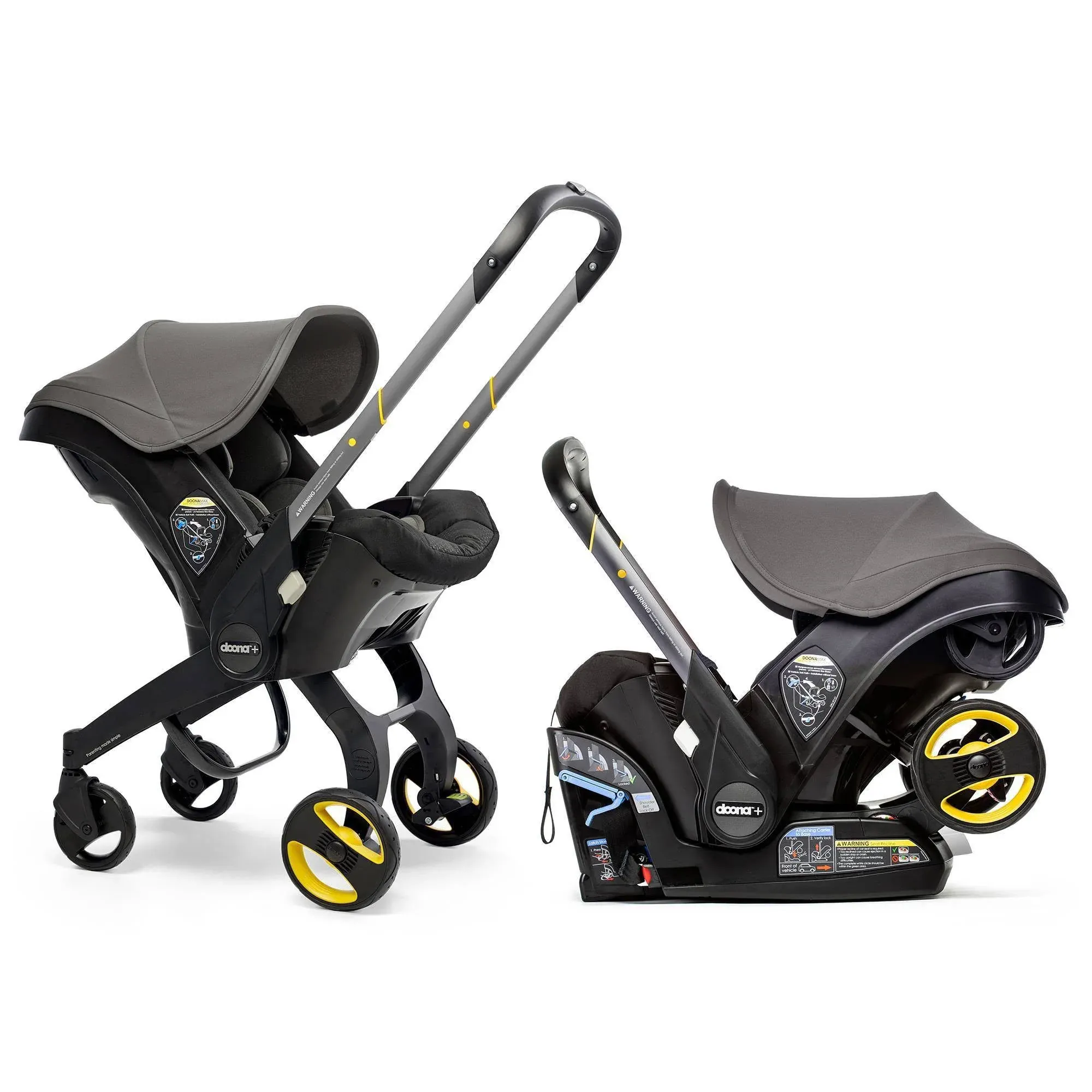 Doona Infant Car Seat u0026 Stroller - Grey Hound