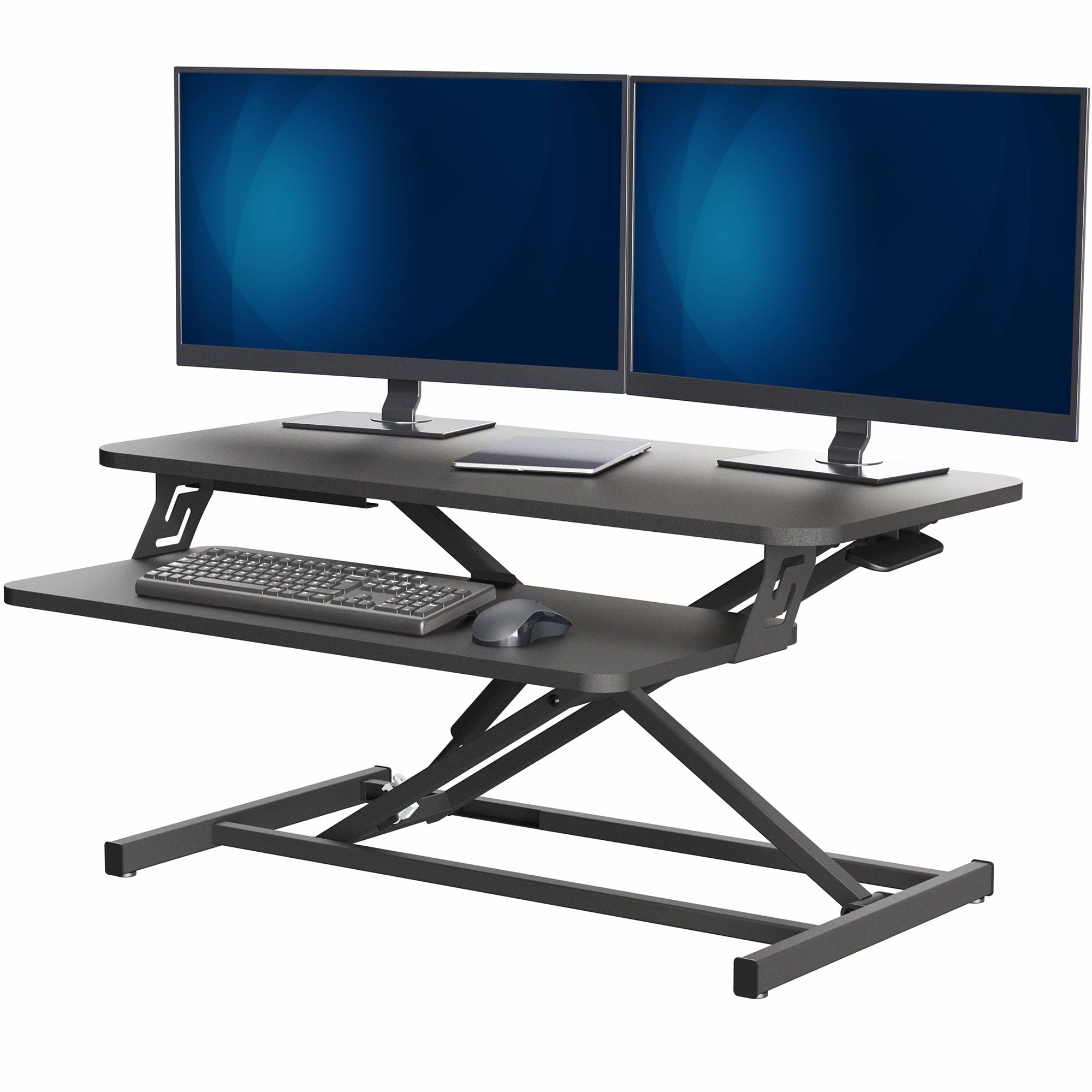 VIVO Height Adjustable Stand Up Desk Converter 32