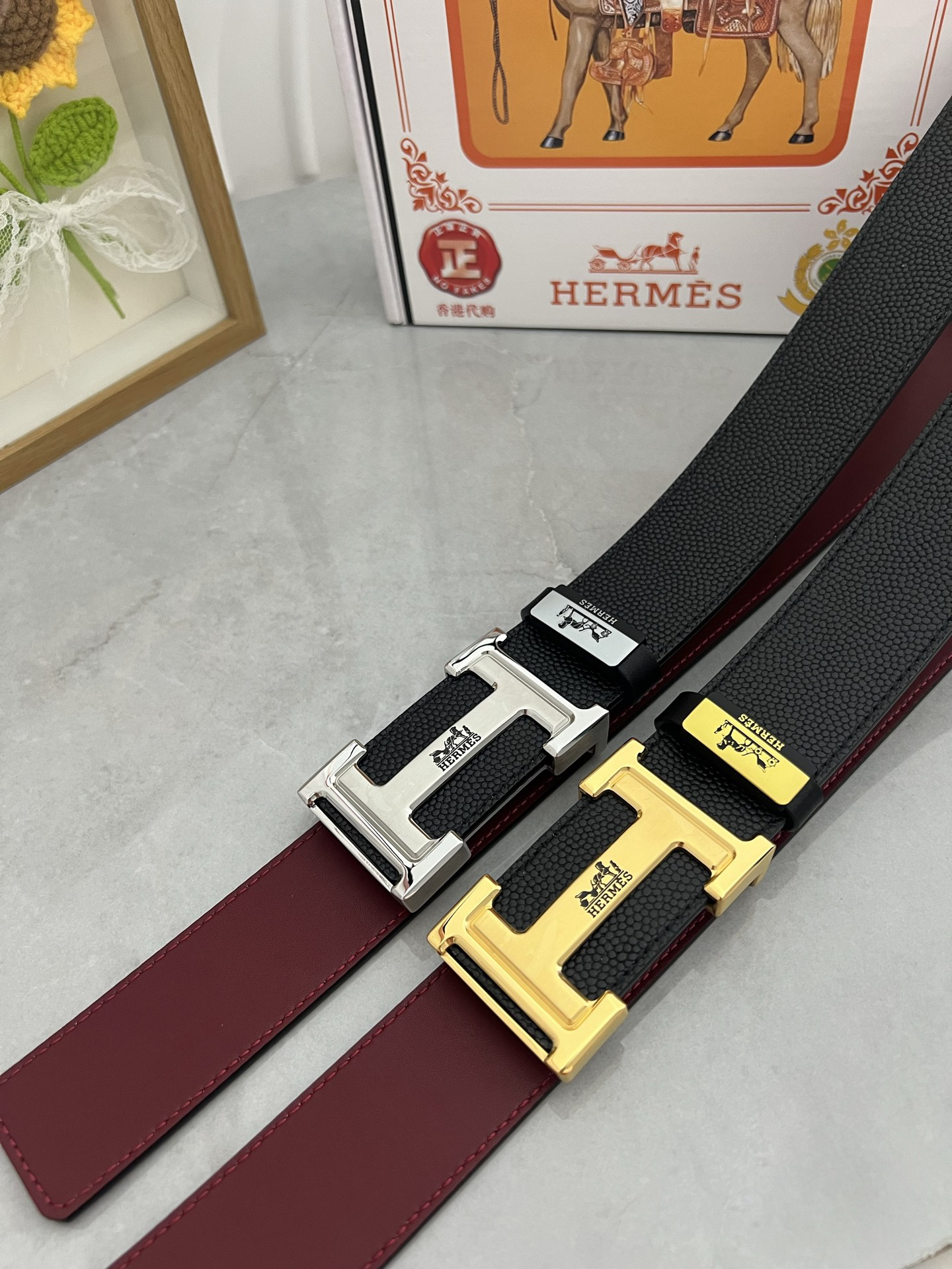 Hermes belt-90