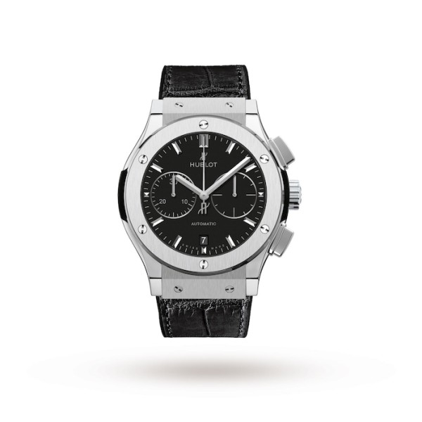 Classic Fusion Men Automatic Black Alligator Watch 521.NX.1171.LR