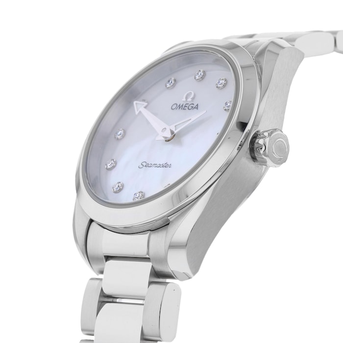 Seamaster Aqua Terra 150M Ladies 28mm Quartz Diamond Dot Watch