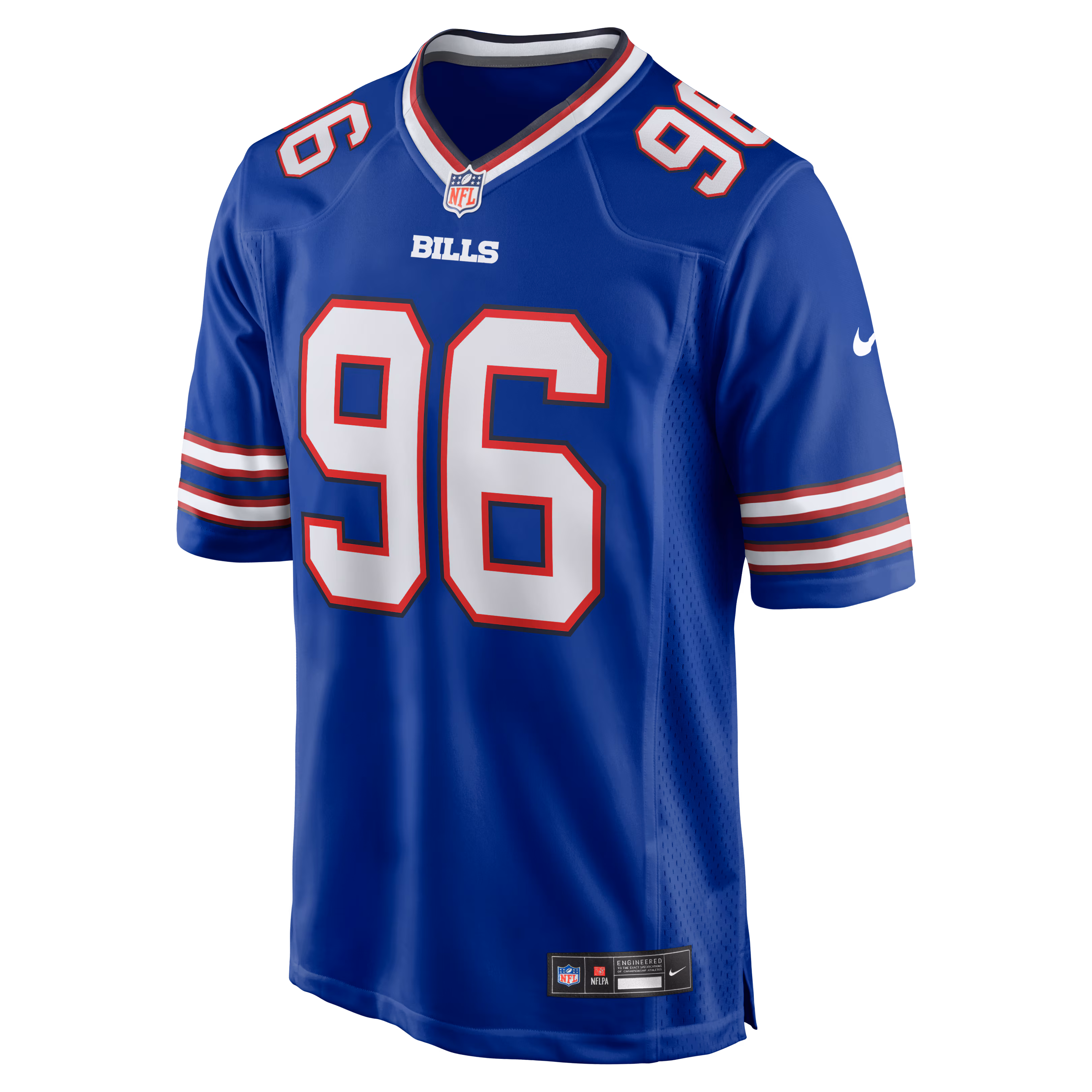 Deone Walker Buffalo Bills Nike Team Game Jersey -  Royal