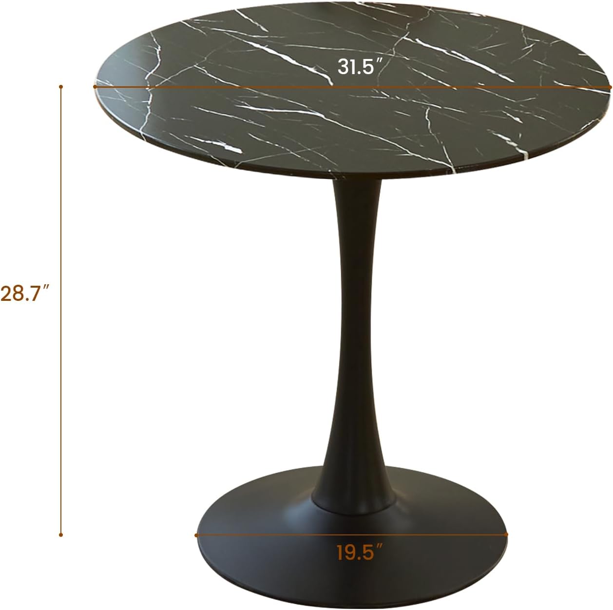 Round Dining Table, 31.5