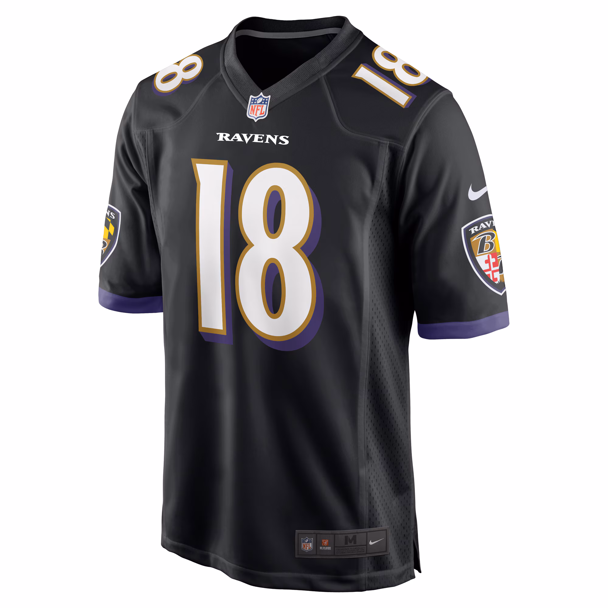 Roquan Smith Baltimore Ravens Nike Alternate Game Jersey - Black