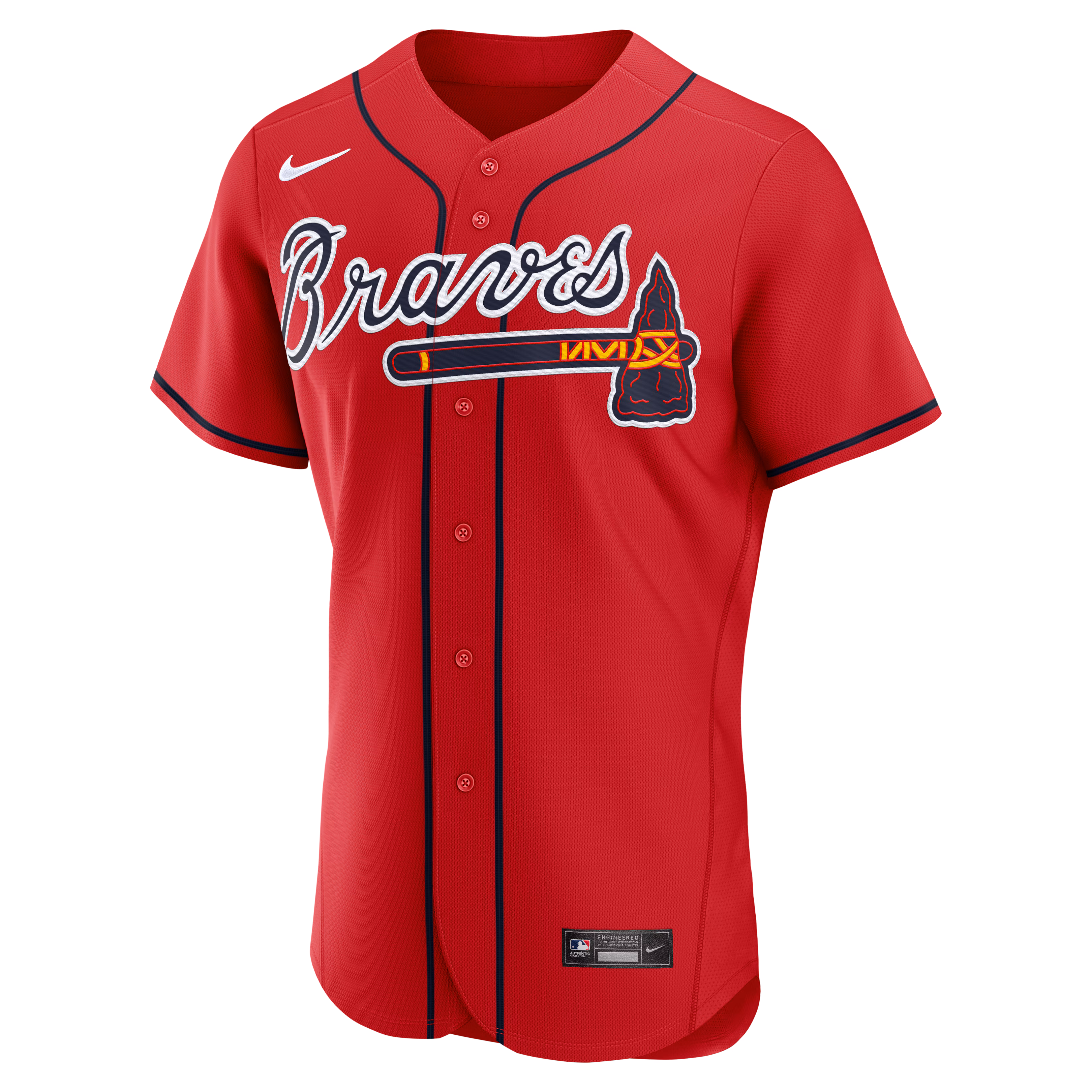 Drake Baldwin Atlanta Braves Nike MLB Awards Authentic Jersey - Red