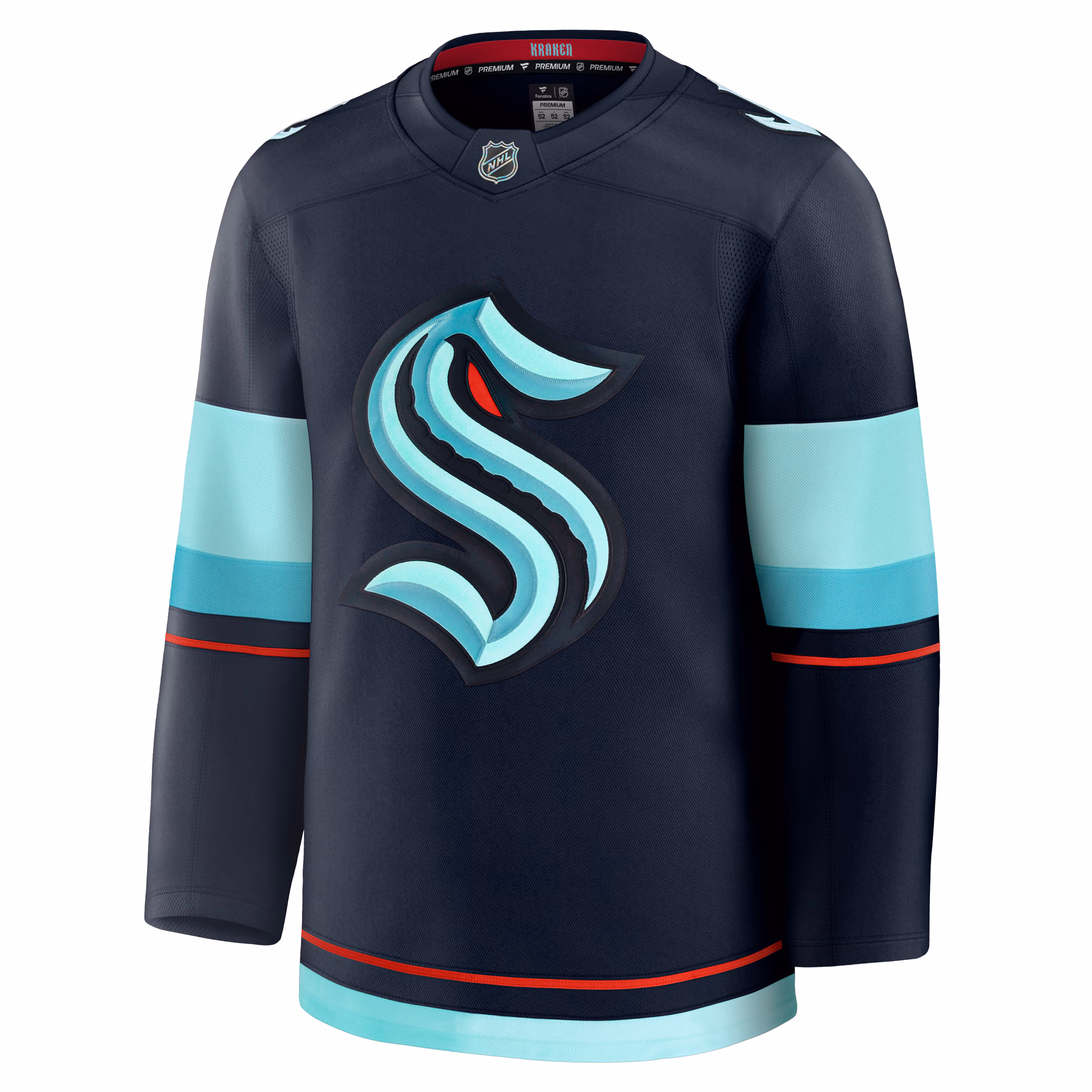 Seattle Kraken Fanatics Home Premium Jersey - Deep Sea Blue