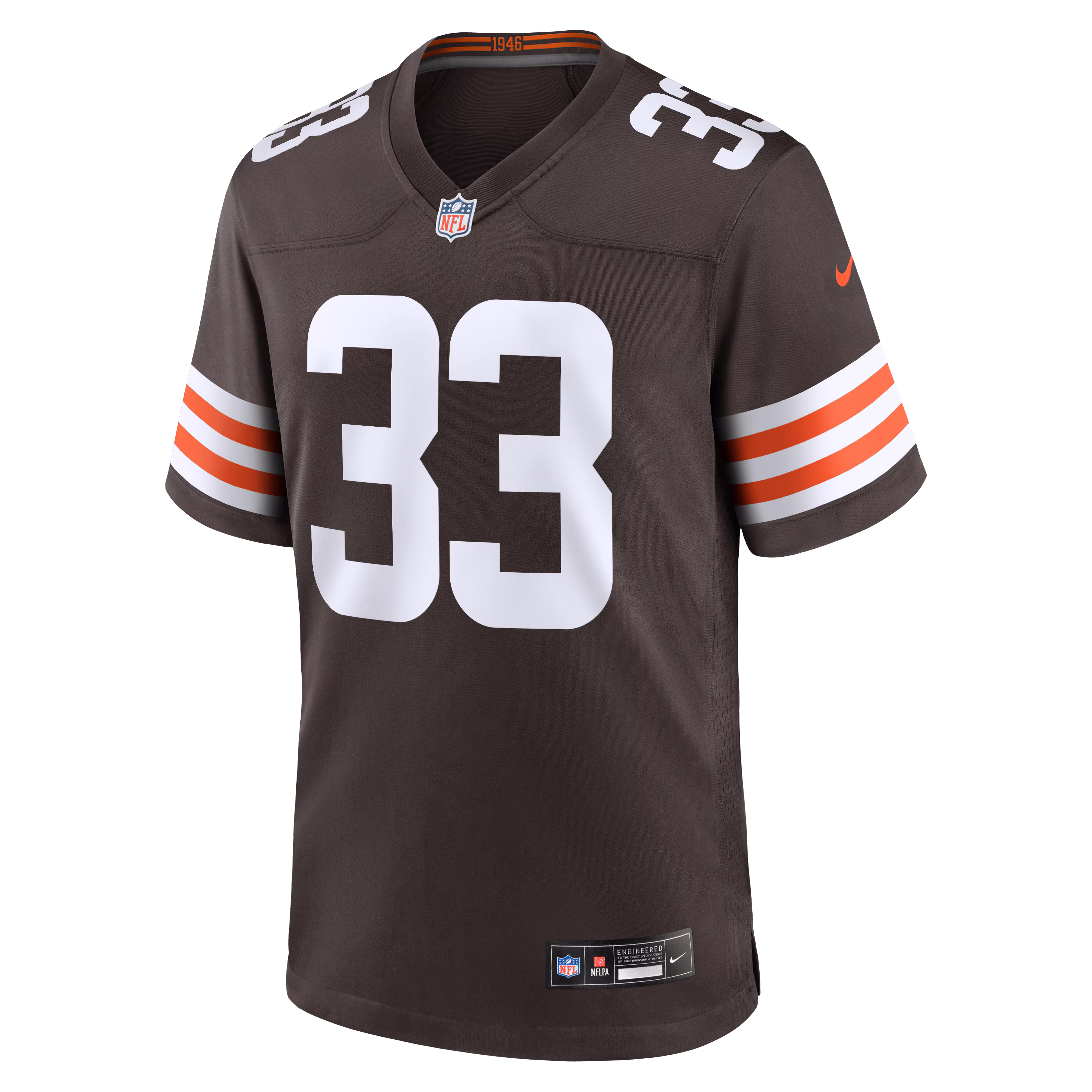 Ronnie Hickman Cleveland Browns Nike Team Game Jersey -  Brown