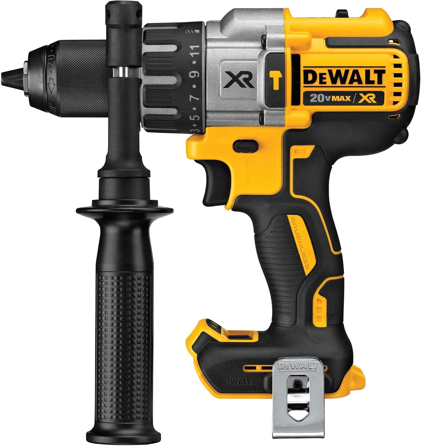 DEWALT 20V MAX XR Cordless Hammer Drill Driver Brushless, Heavy Duty 1/2