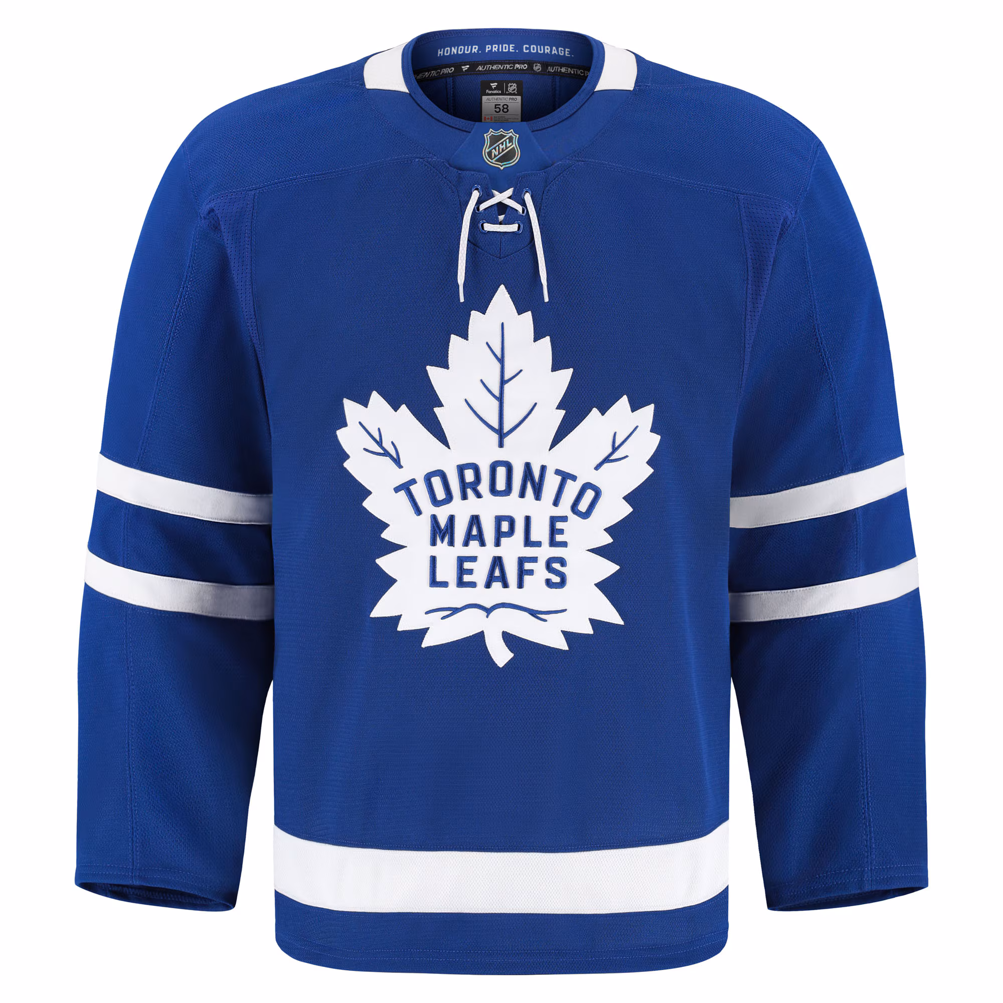 Toronto Maple Leafs Fanatics Home Authentic Pro Jersey - Blue