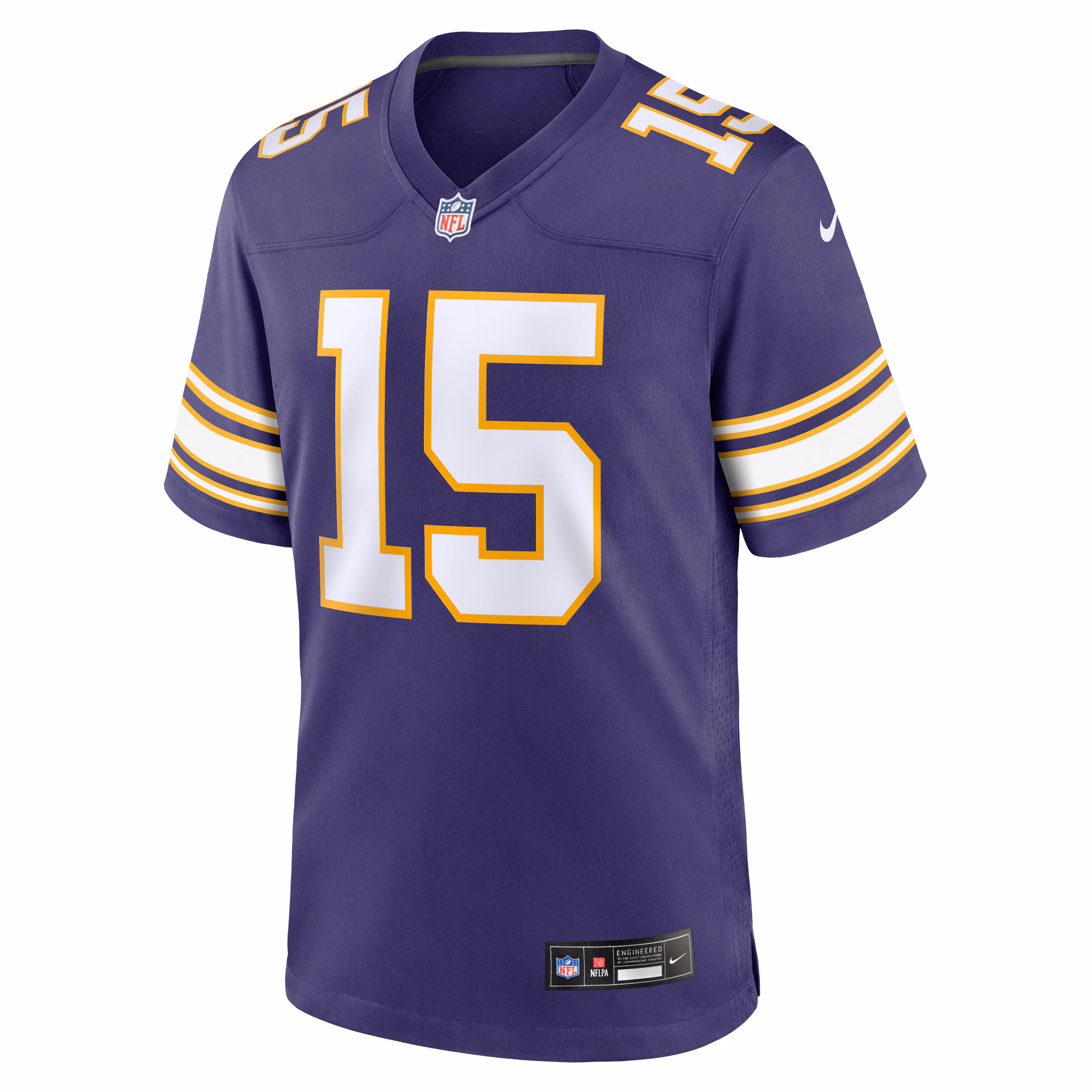 Dallas Turner Minnesota Vikings Nike Alternate Game Jersey - Purple