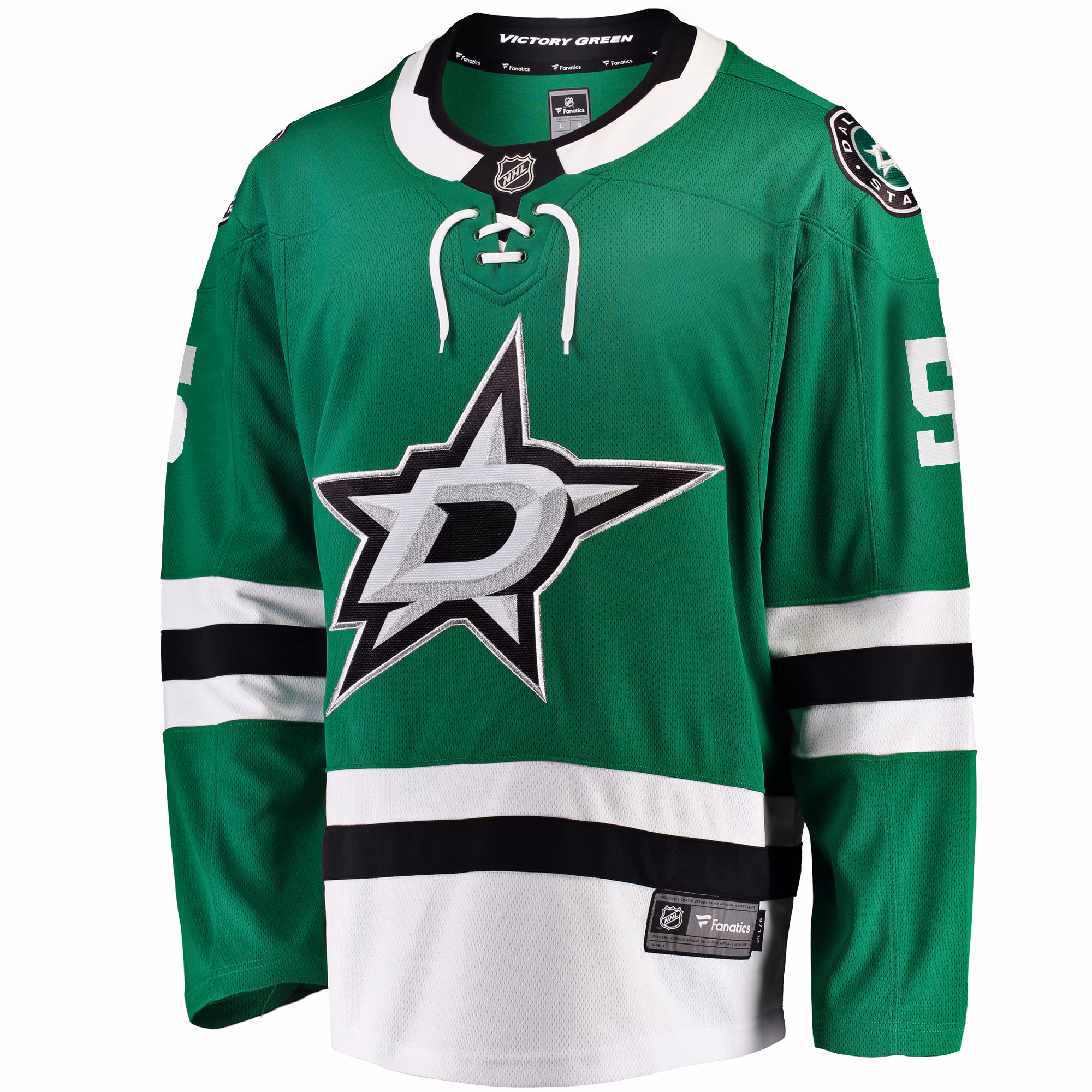 Nils Lundkvist Dallas Stars Fanatics Home Premier Breakaway Player Jersey - Kelly Green