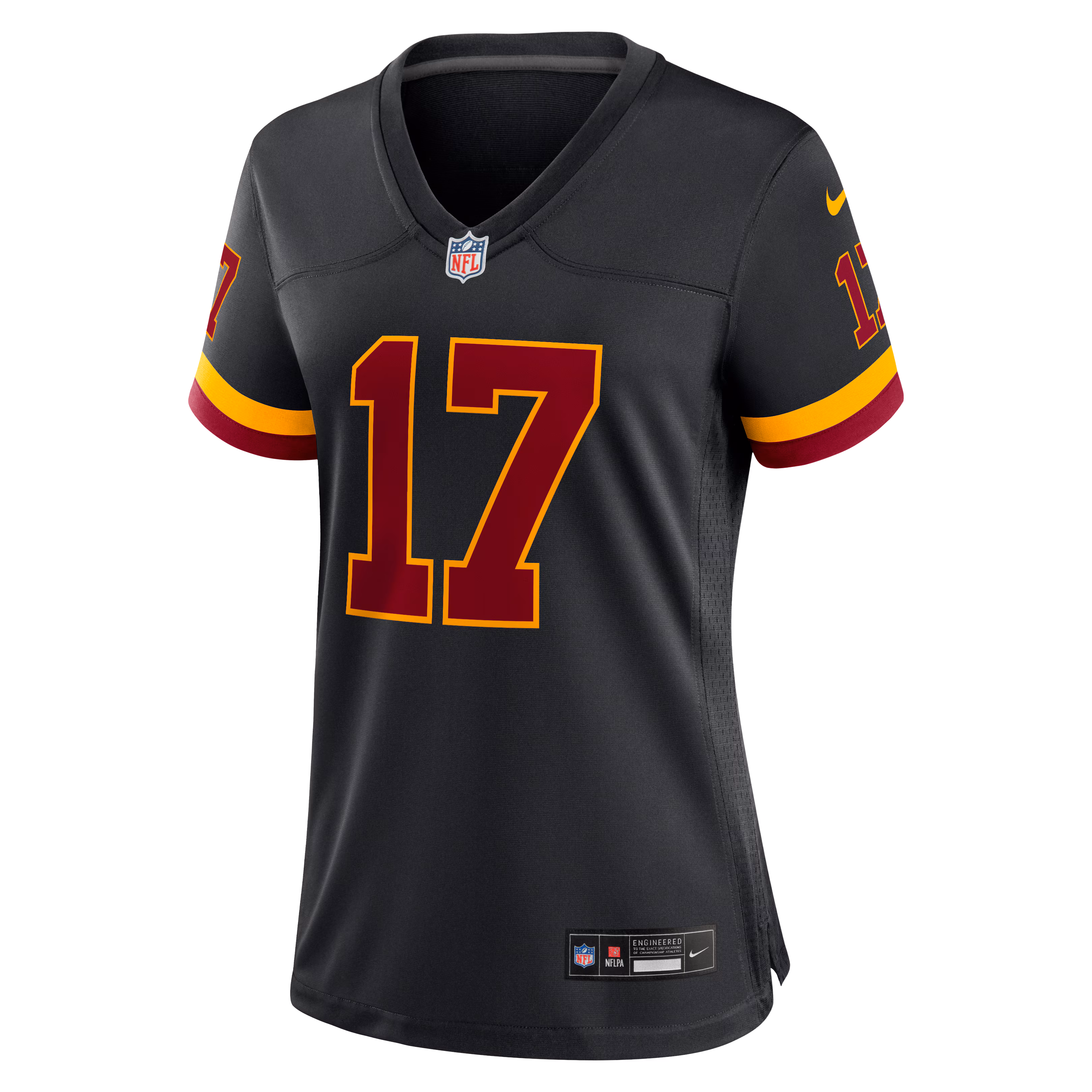 Terry McLaurin Washington Commanders Nike Women's Hail Raiser Alternate Game Jersey - Black