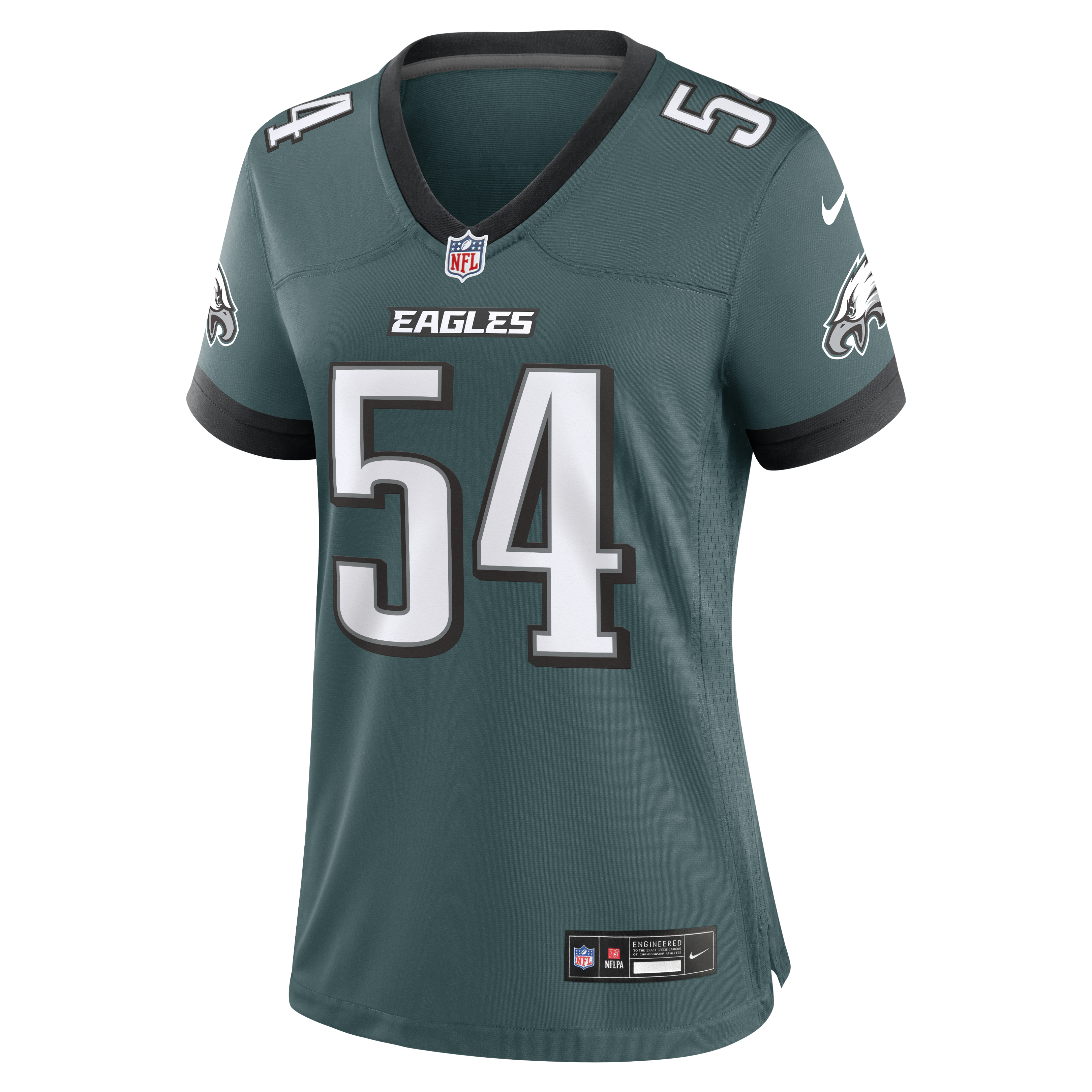 Jeremiah Trotter Jr. Philadelphia Eagles Nike Women's Team Game Jersey -  Midnight Green