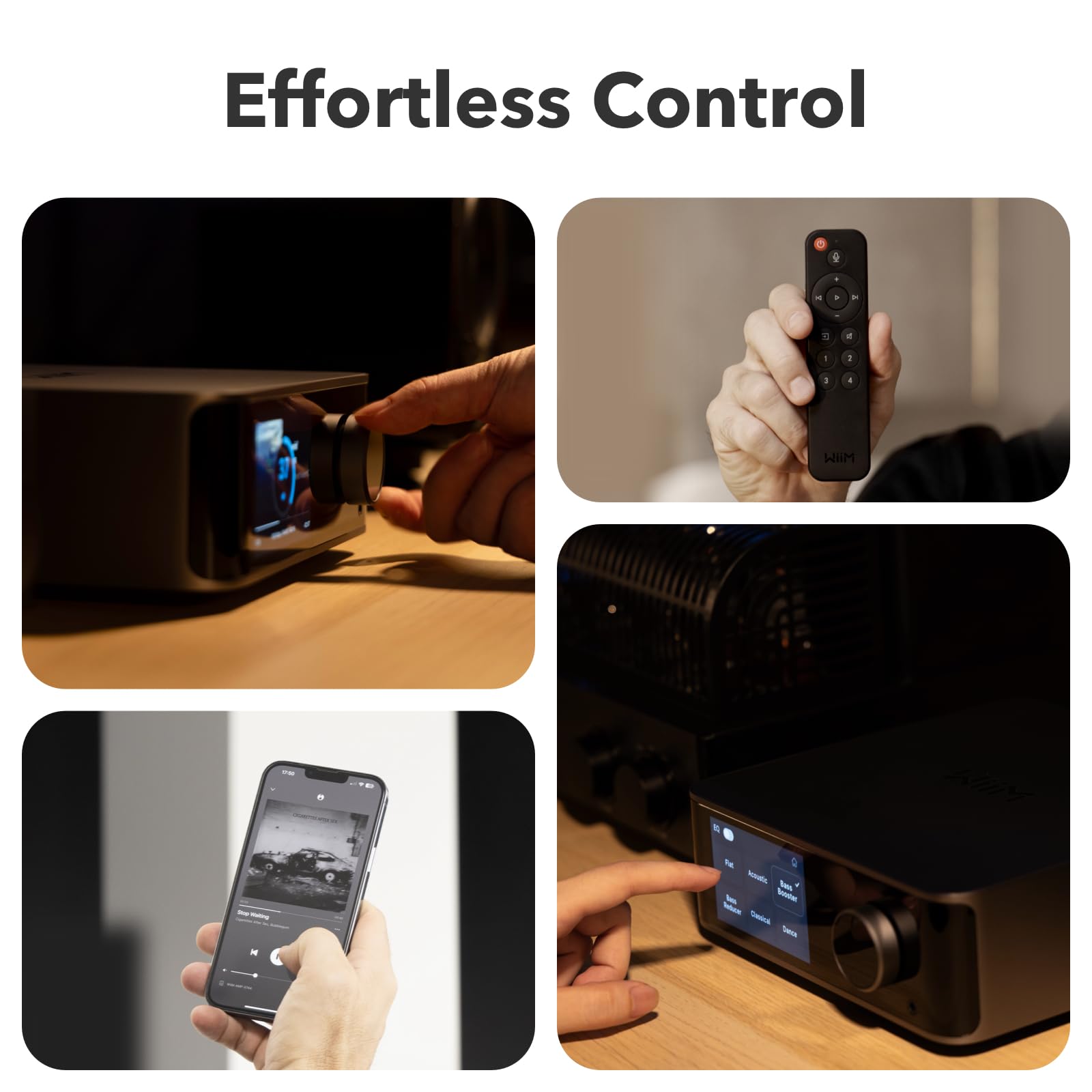 WIIM Ultra Music Streamer & Digital Preamp - Touchscreen