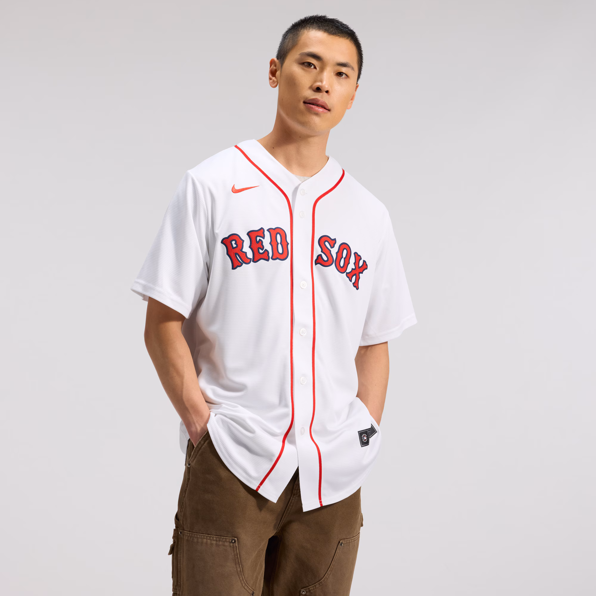 Roman Anthony Boston Red Sox Nike Home Replica Jersey - White
