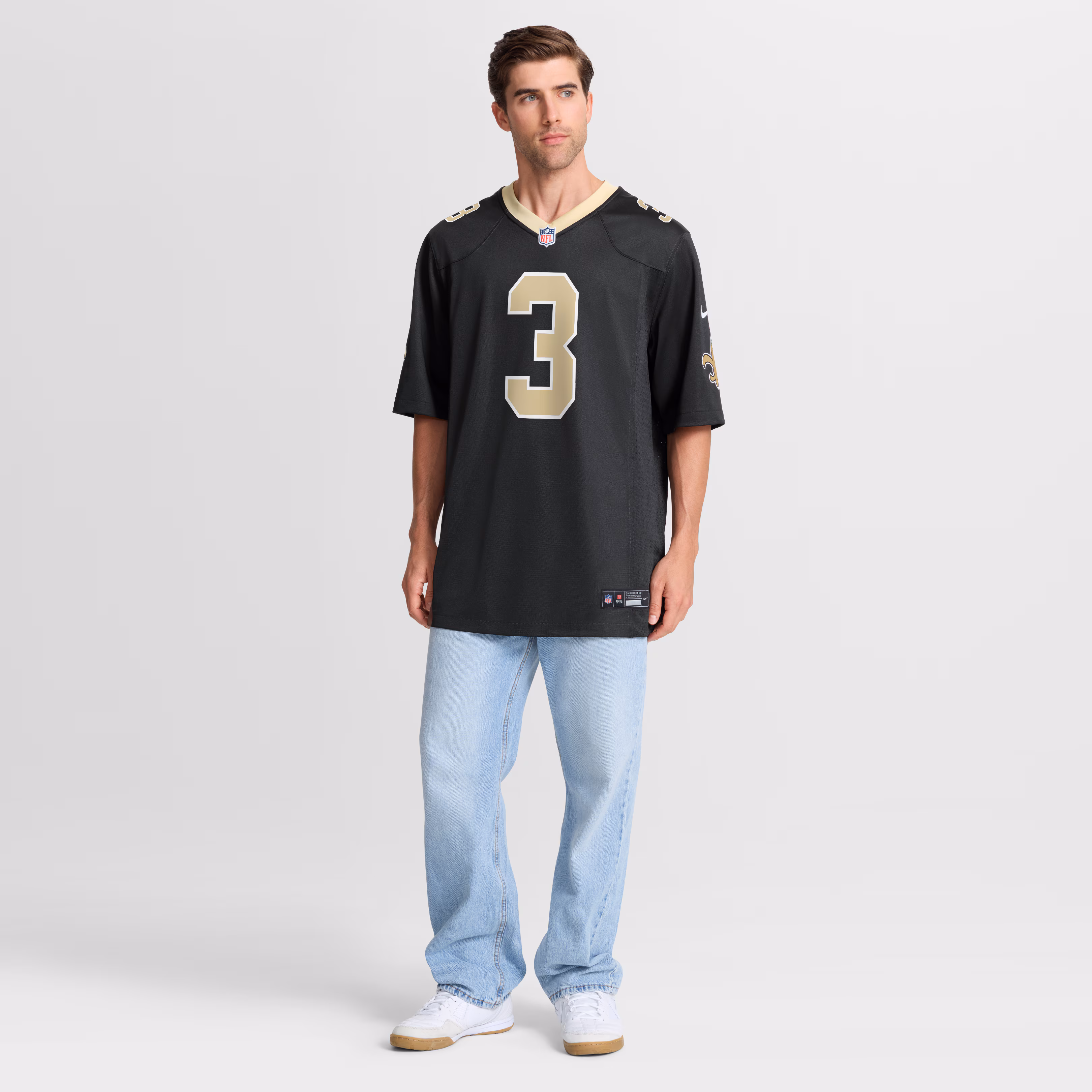 Travis Etienne Jr New Orleans Saints Nike Game Jersey - Black