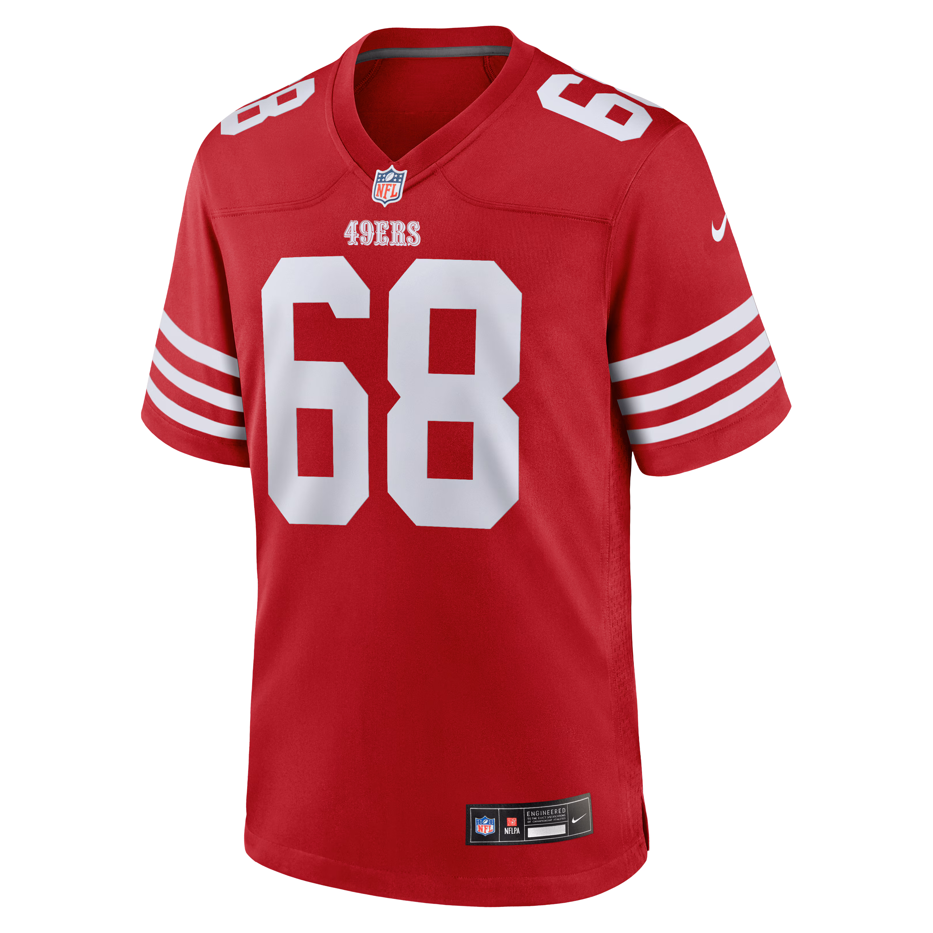 Colton McKivitz San Francisco 49ers Nike  Game Jersey -  Scarlet