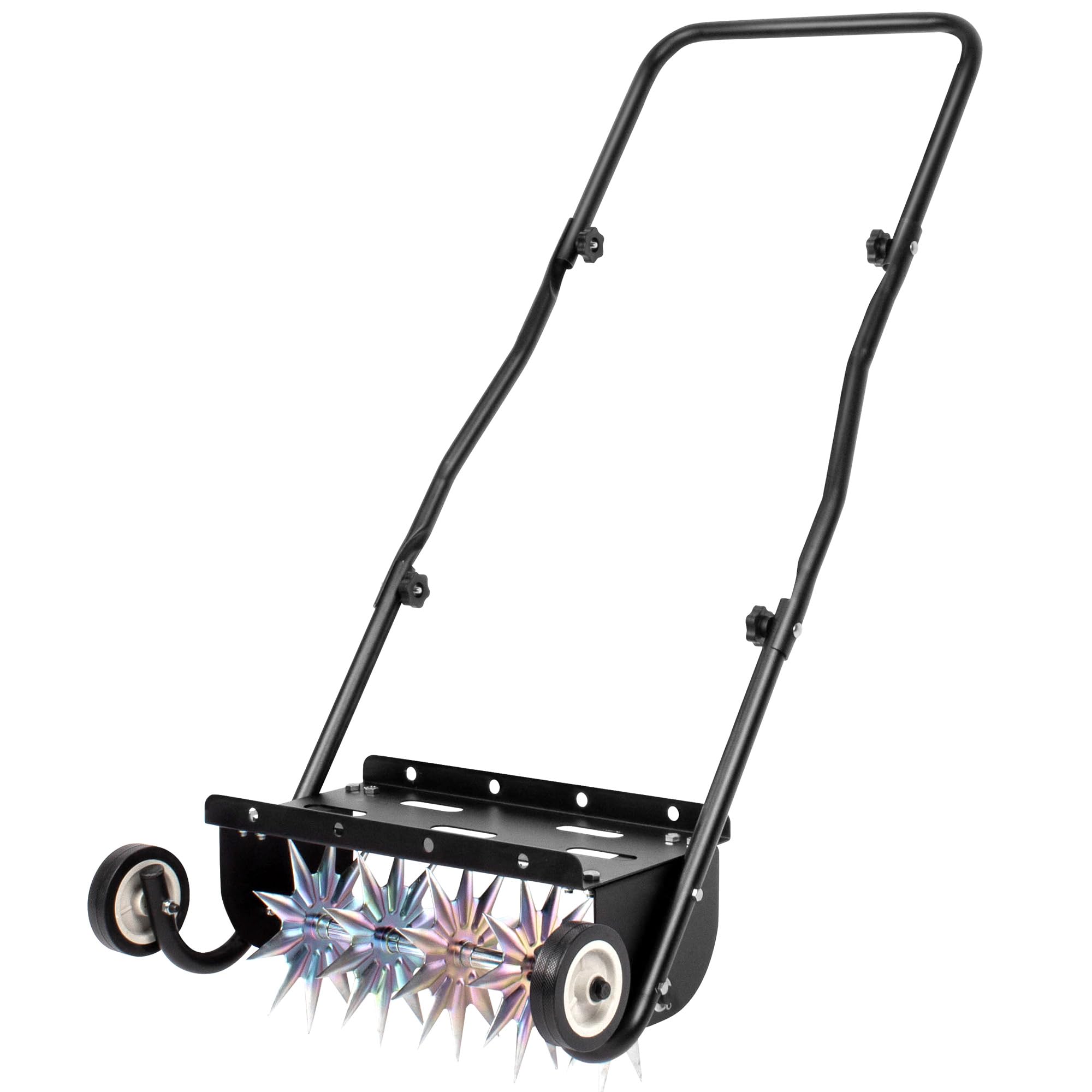 SUCHTALE 18-Inch Heavy Duty Push Spike Lawn Aerator