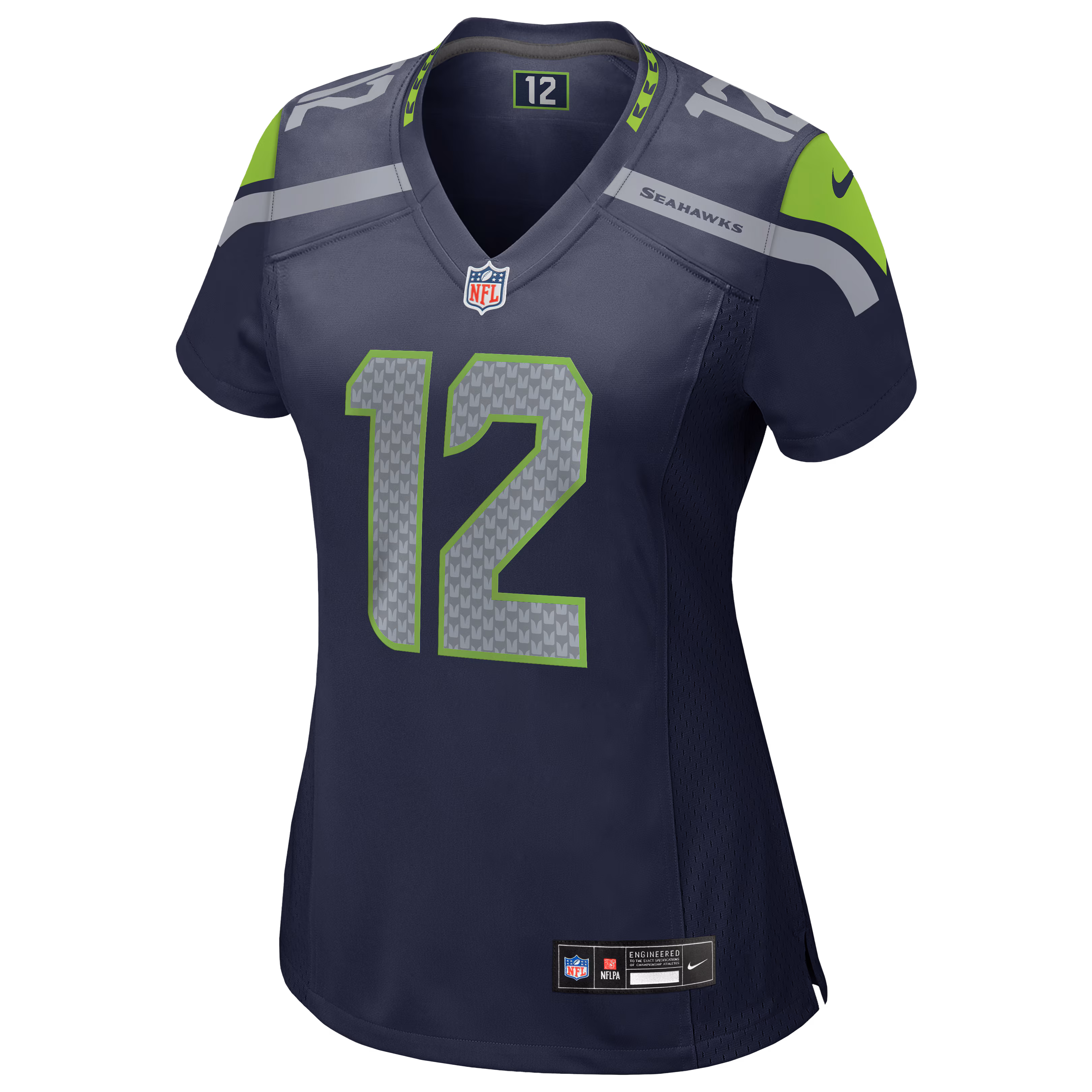 12s Seattle Seahawks Nike Women's Team Game Jersey - College Navy