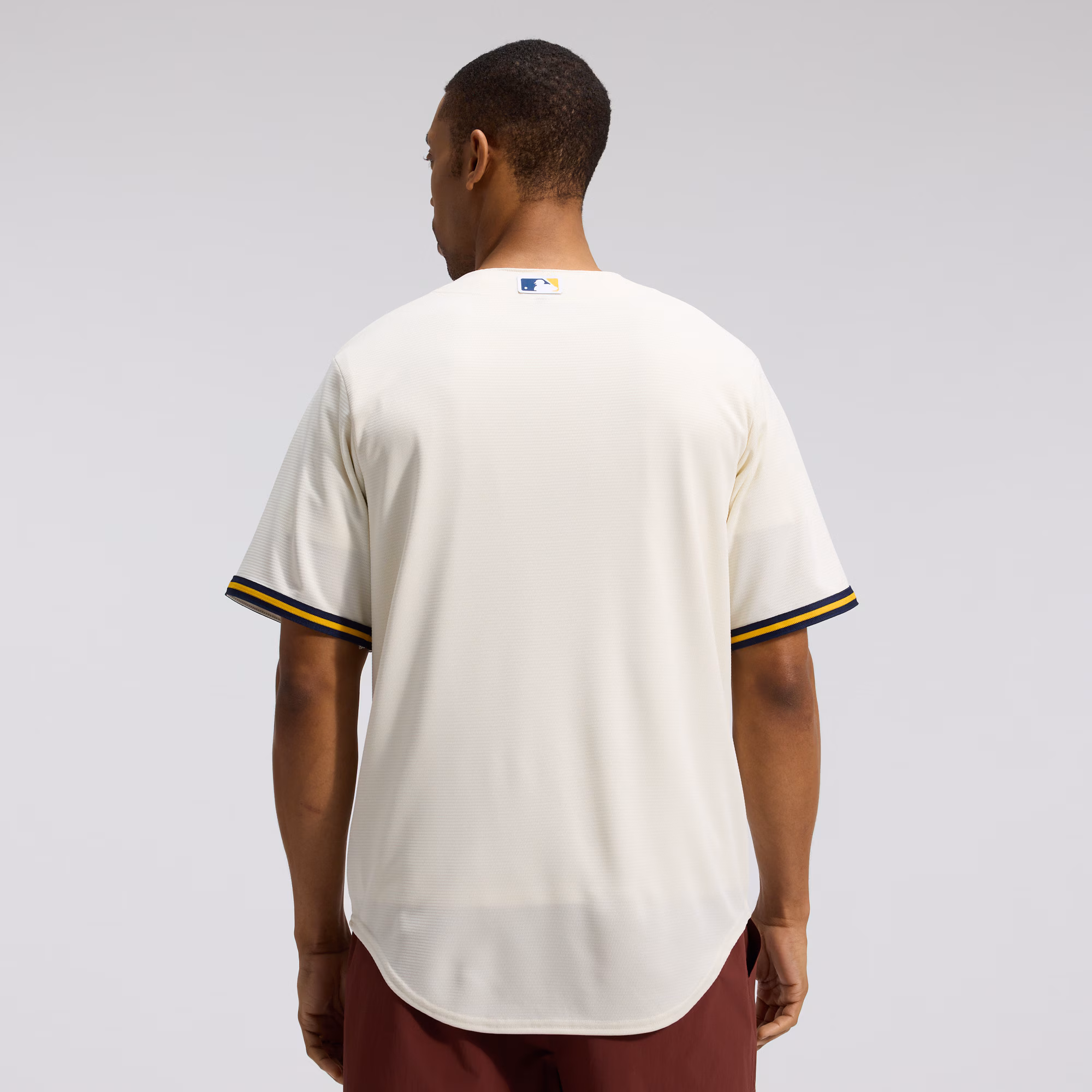 Milwaukee Brewers Nike Home Replica Team Jersey - Cream