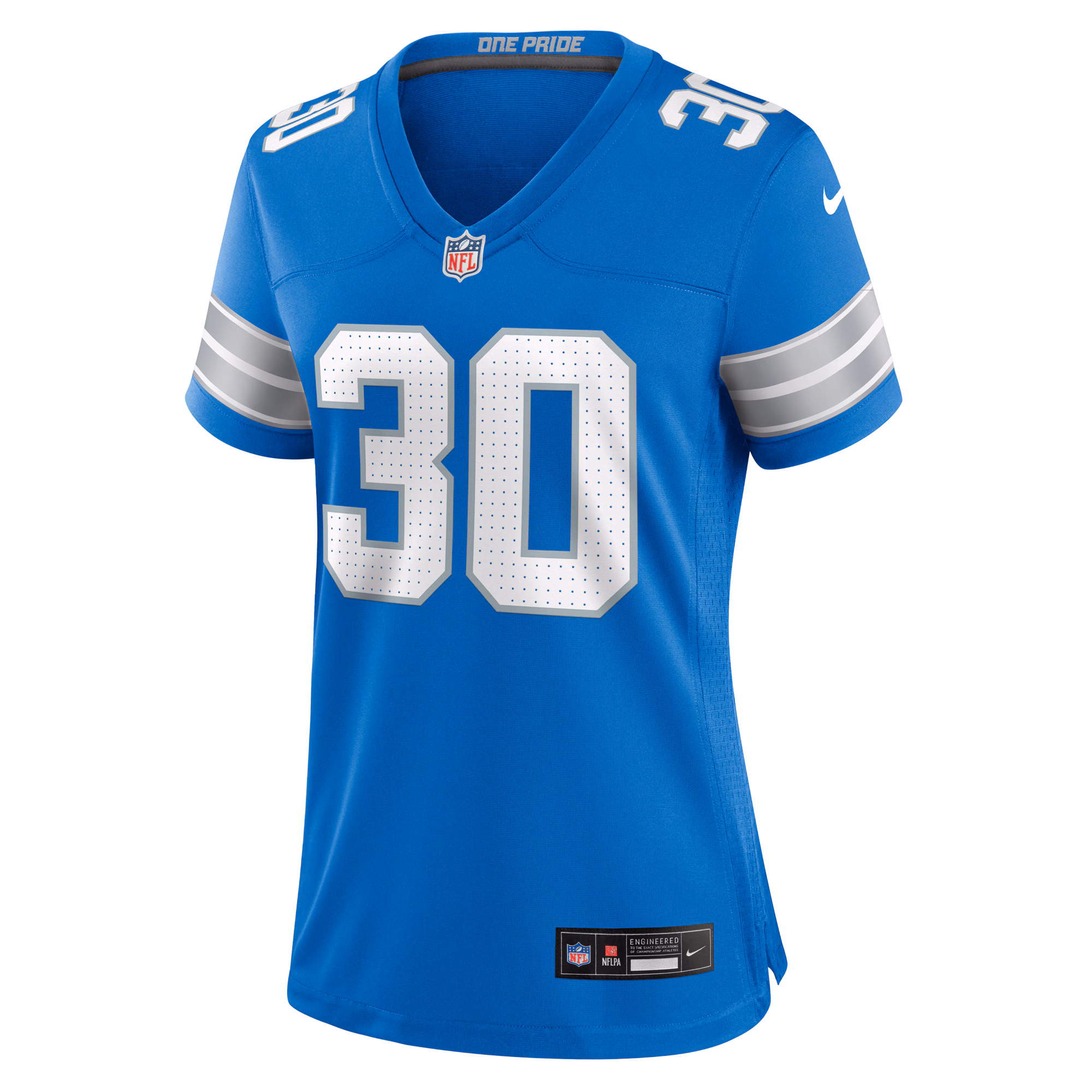 Khalil Dorsey Detroit Lions Nike Women's Team Game Jersey -  Blue