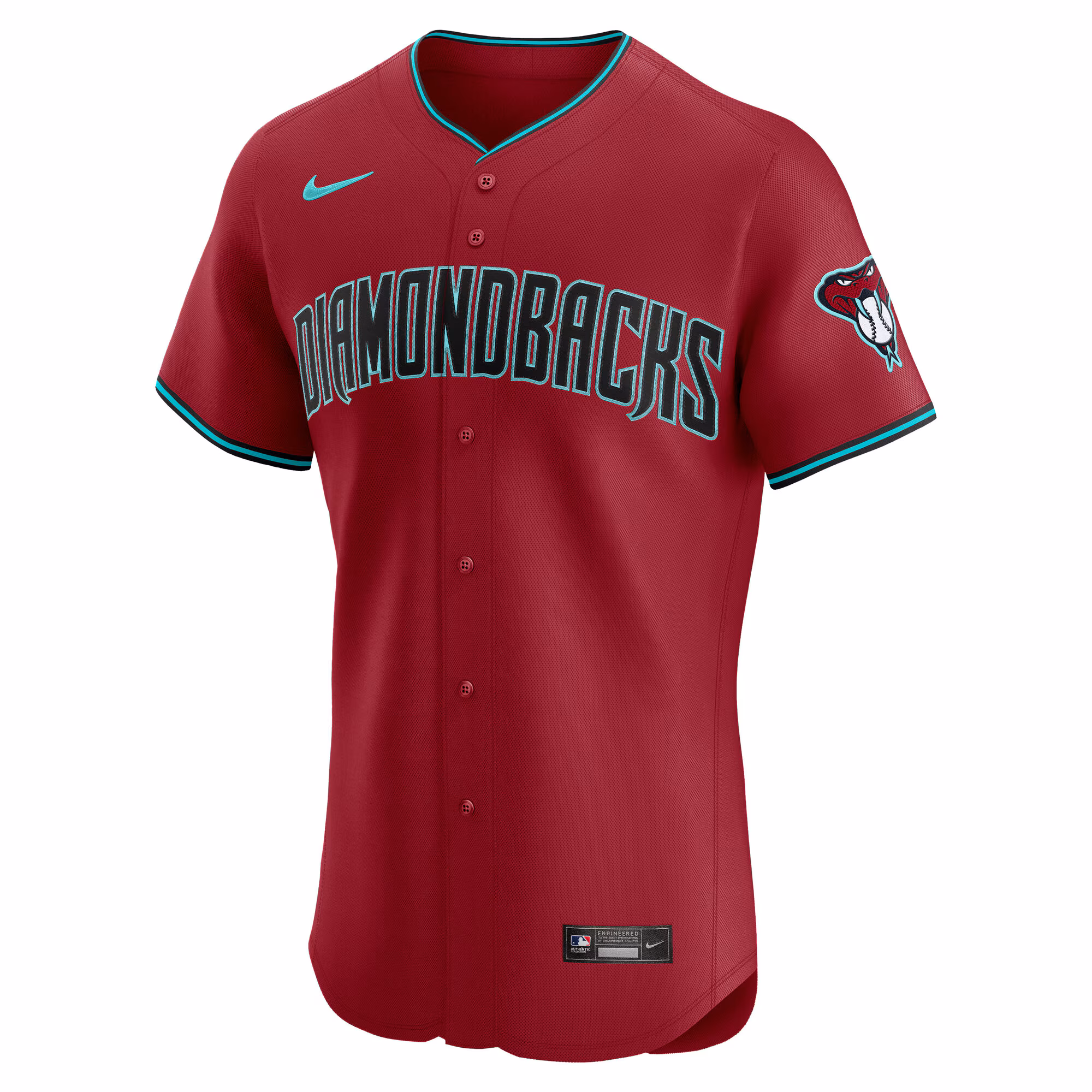 Arizona Diamondbacks Nike Alternate 2 Elite Jersey - Red