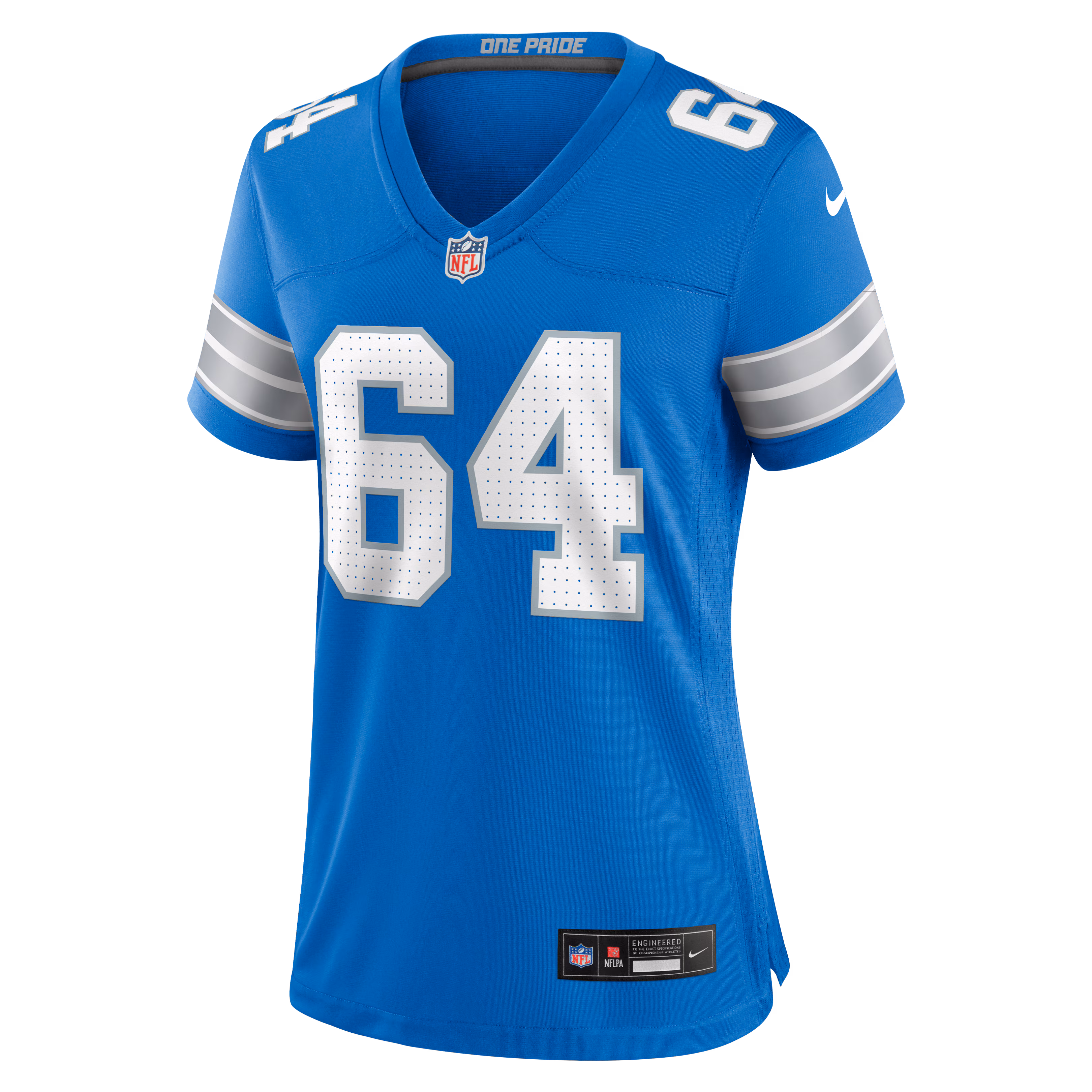 Cade Mays Detroit Lions Nike Women's Team Game Jersey -  Blue