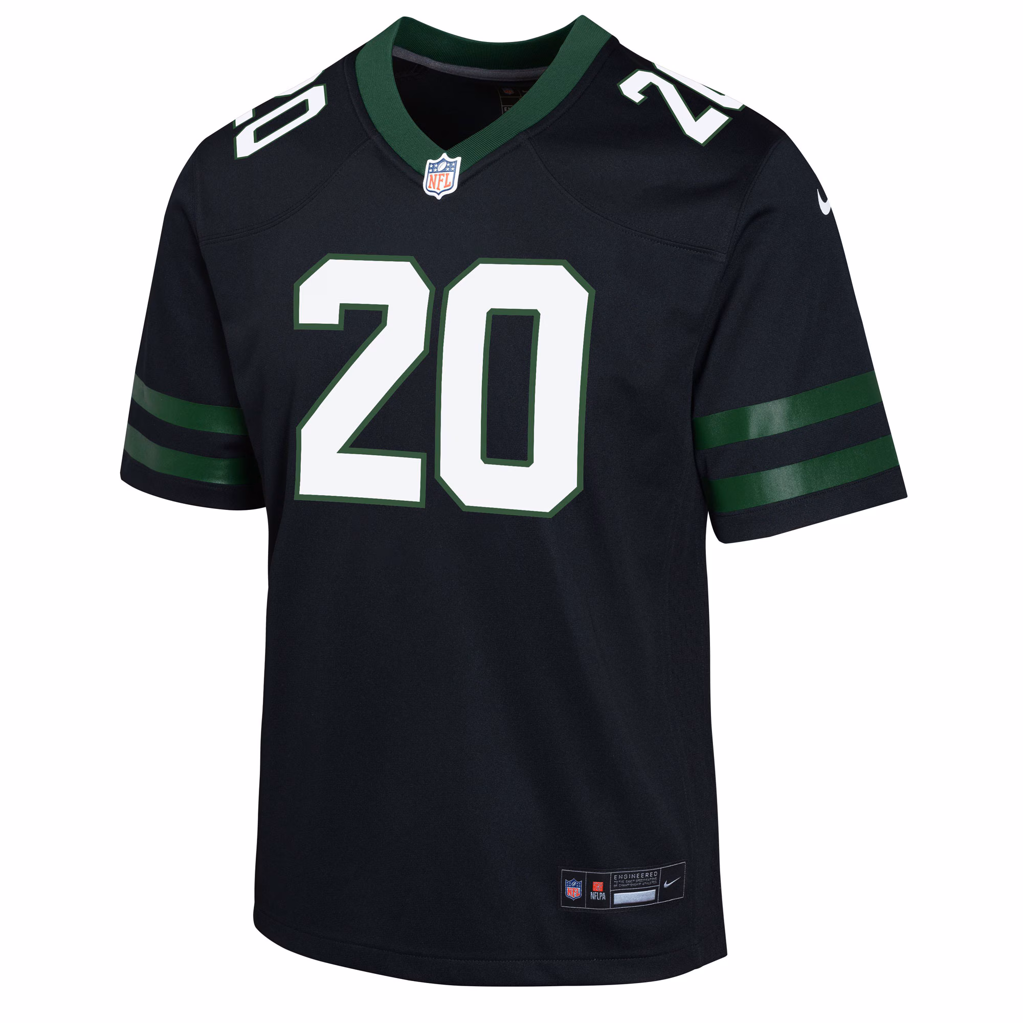 Breece Hall New York Jets Nike Youth Game Jersey - Black