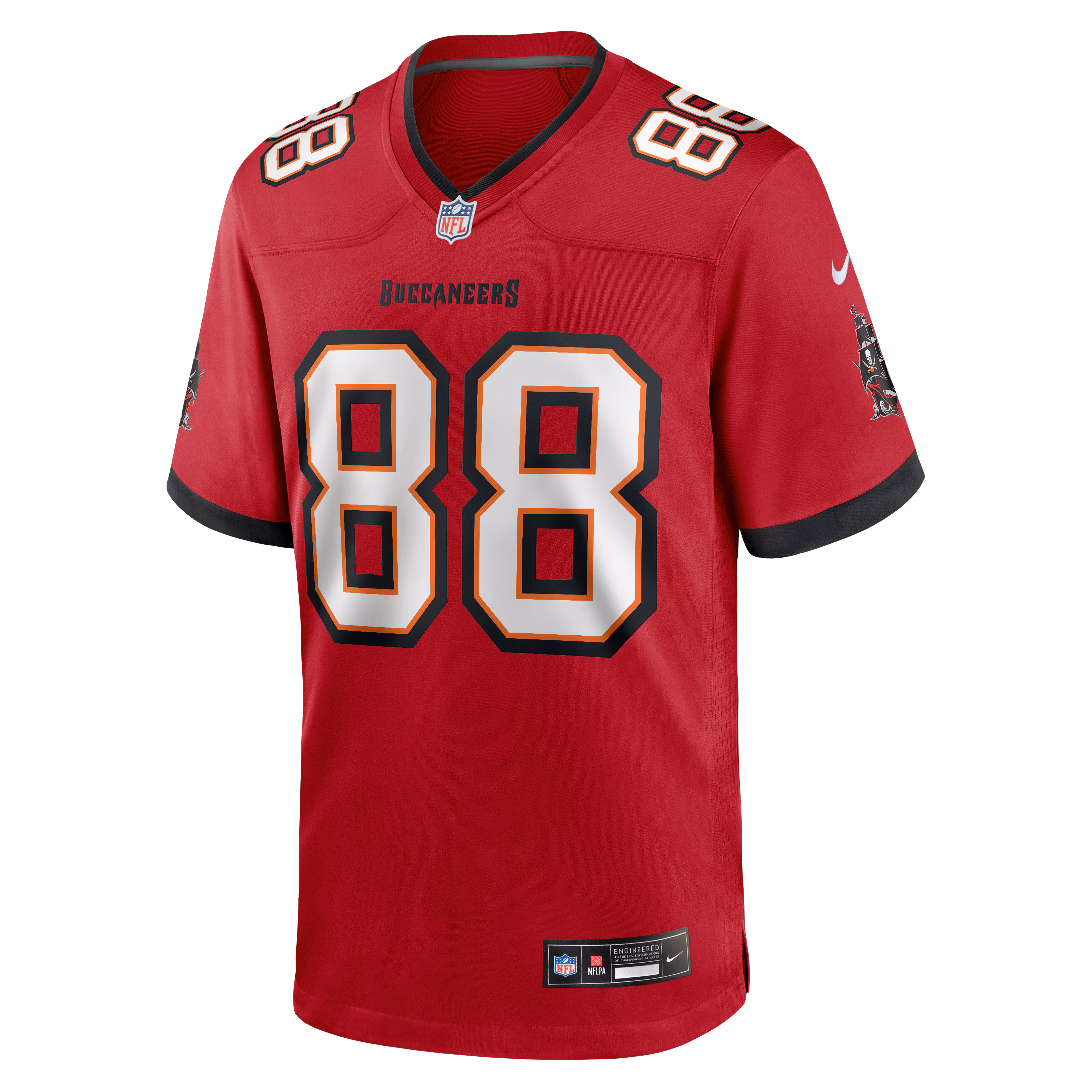 Cade Otton Tampa Bay Buccaneers Nike Game Player Jersey - Red