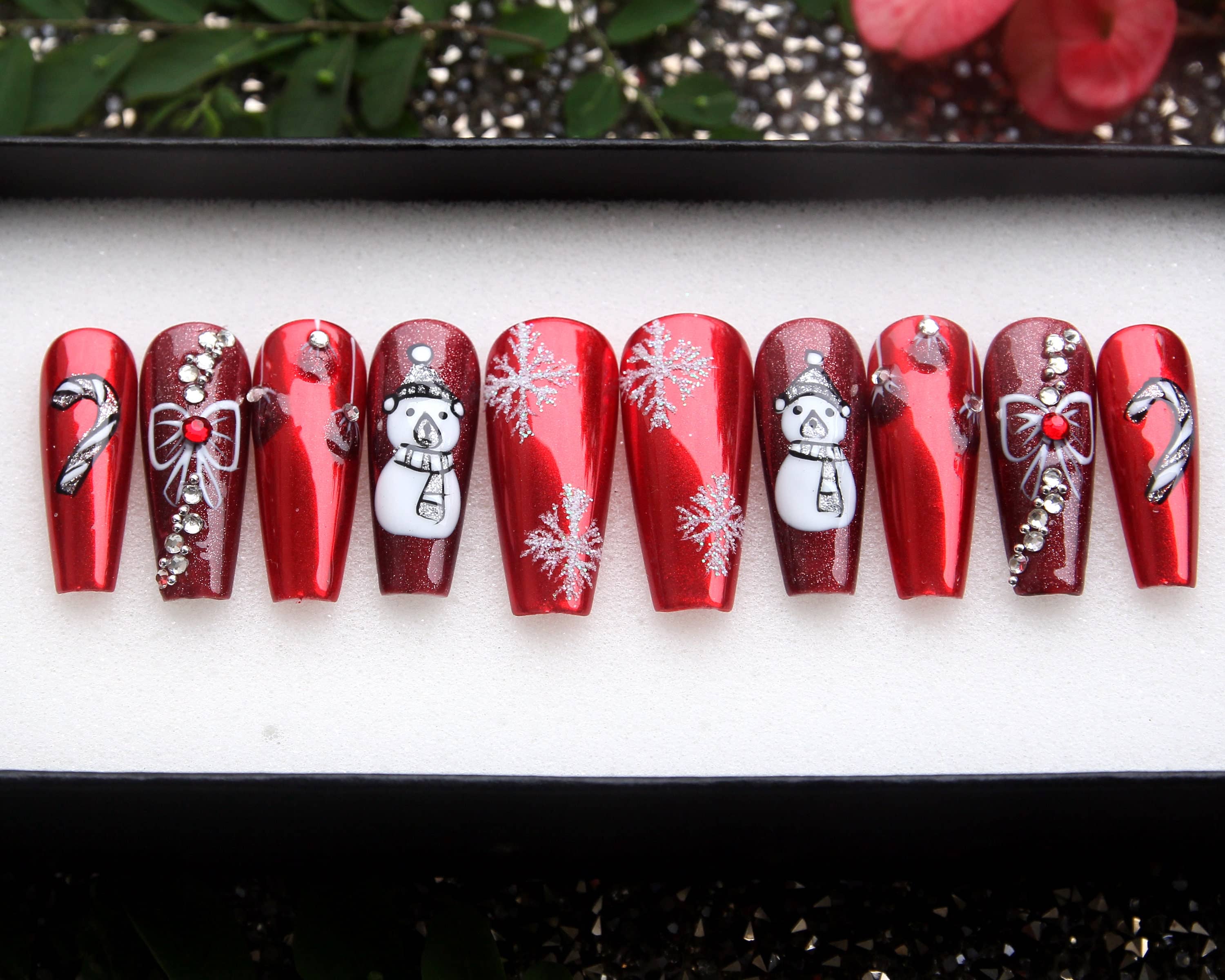 Christmas Luxe Set Press On NailsChristmas Luxe Set Press On Nails - SAYEGIRLS