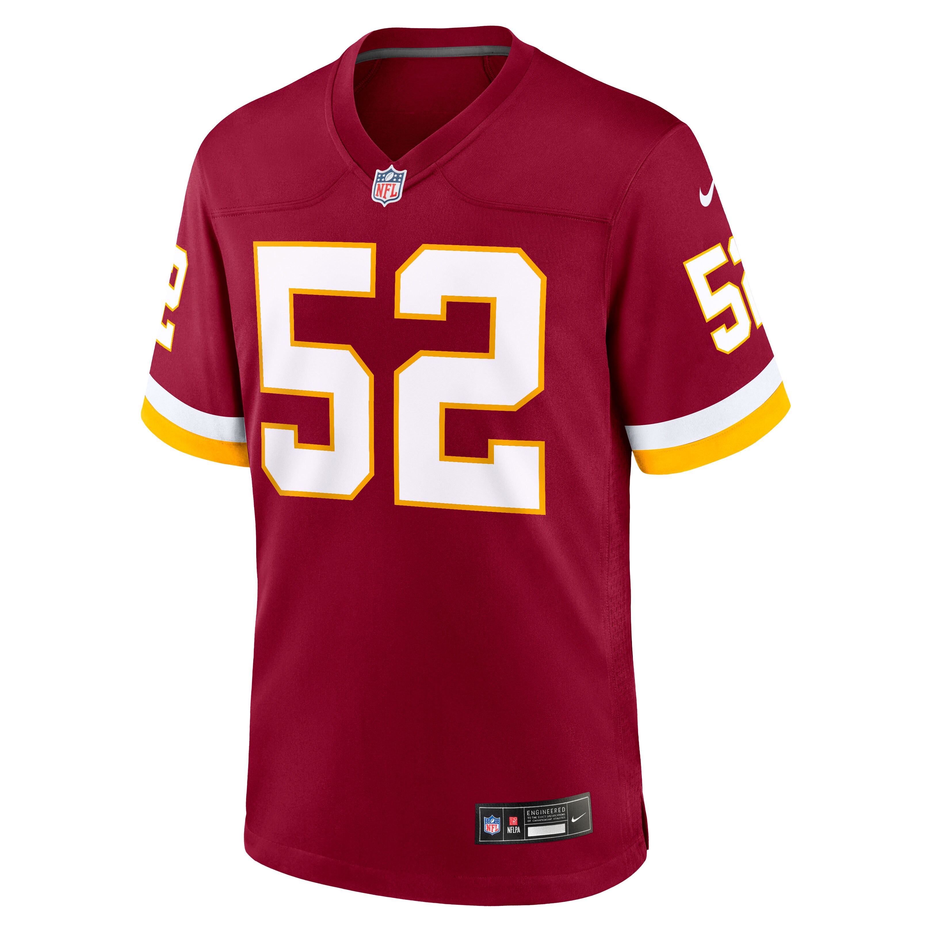 Sonny Styles Washington Commanders Nike 2026 NFL Draft First Round Pick No. 7 Team Game Jersey - Burgundy