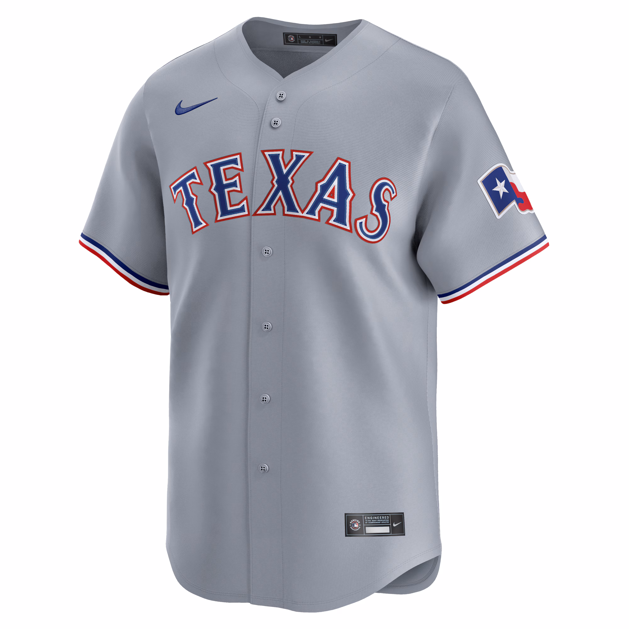 Corey Seager Texas Rangers Nike Road Limited Jersey - Gray