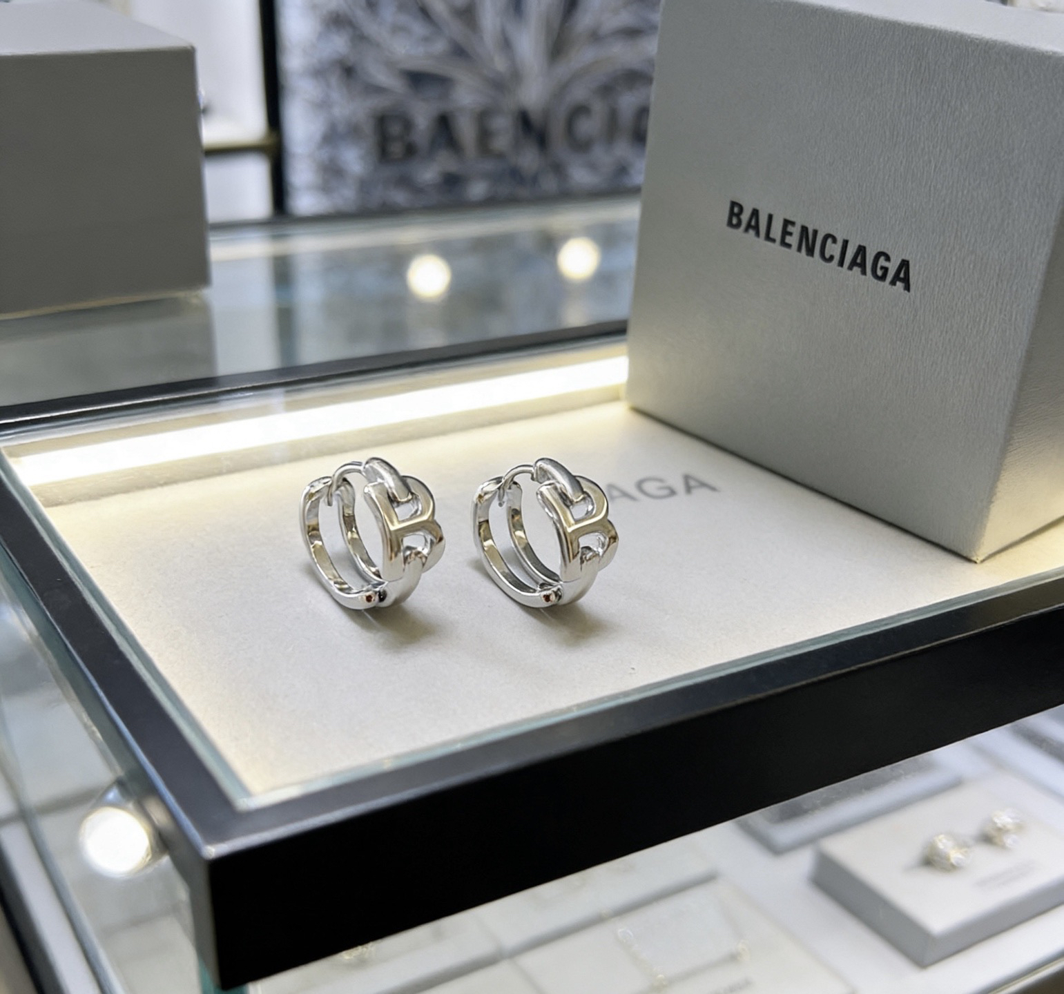 Balenciaga earrings-17