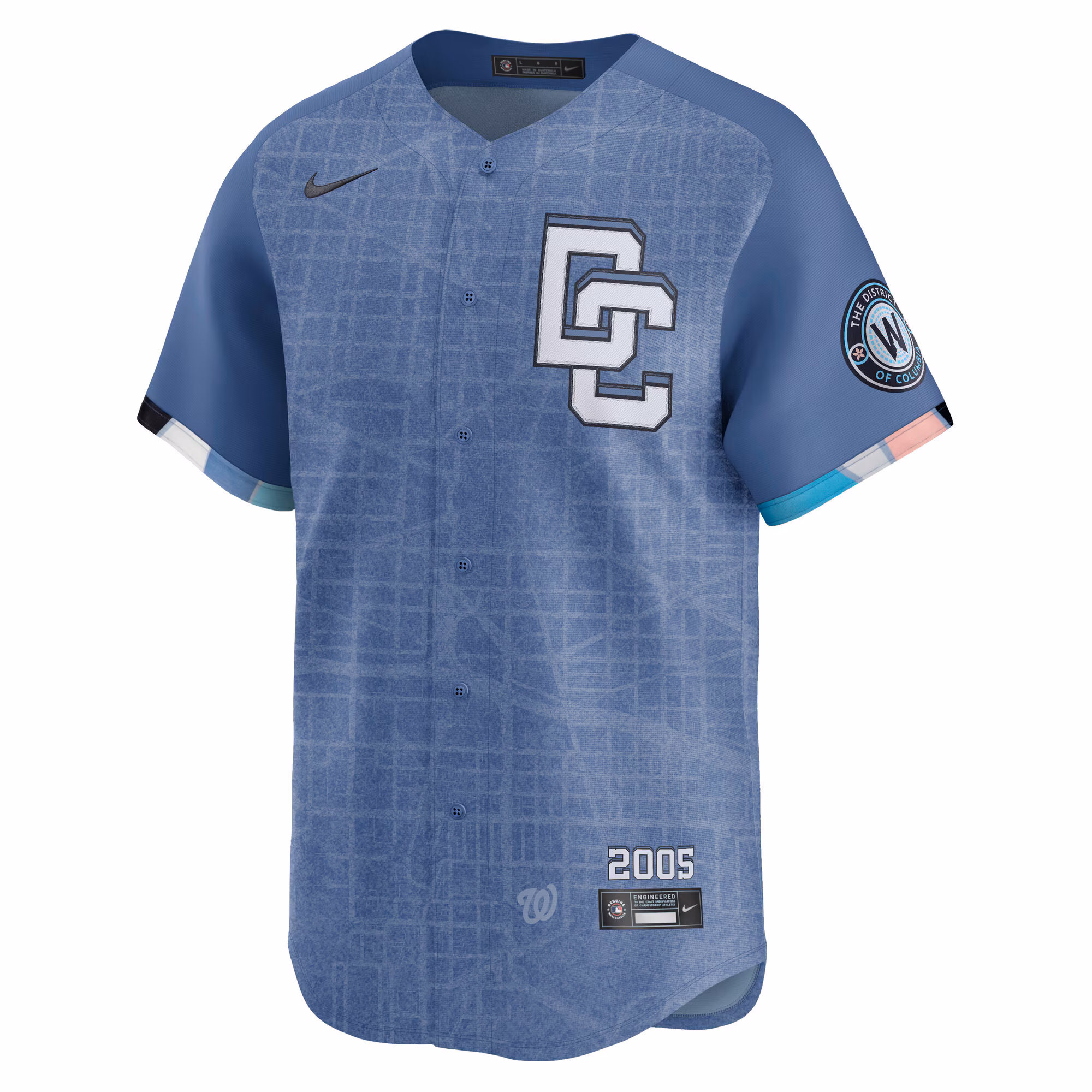 CJ Abrams Washington Nationals Nike 2025 City Connect Limited Jersey - Blue