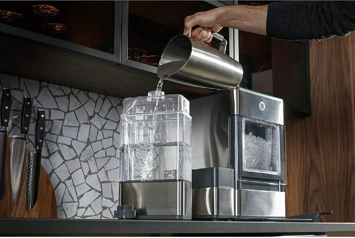 $106.39 Today Only GE Ice Maker - 38 lbs/day + Free Ice Bucket & Scoop