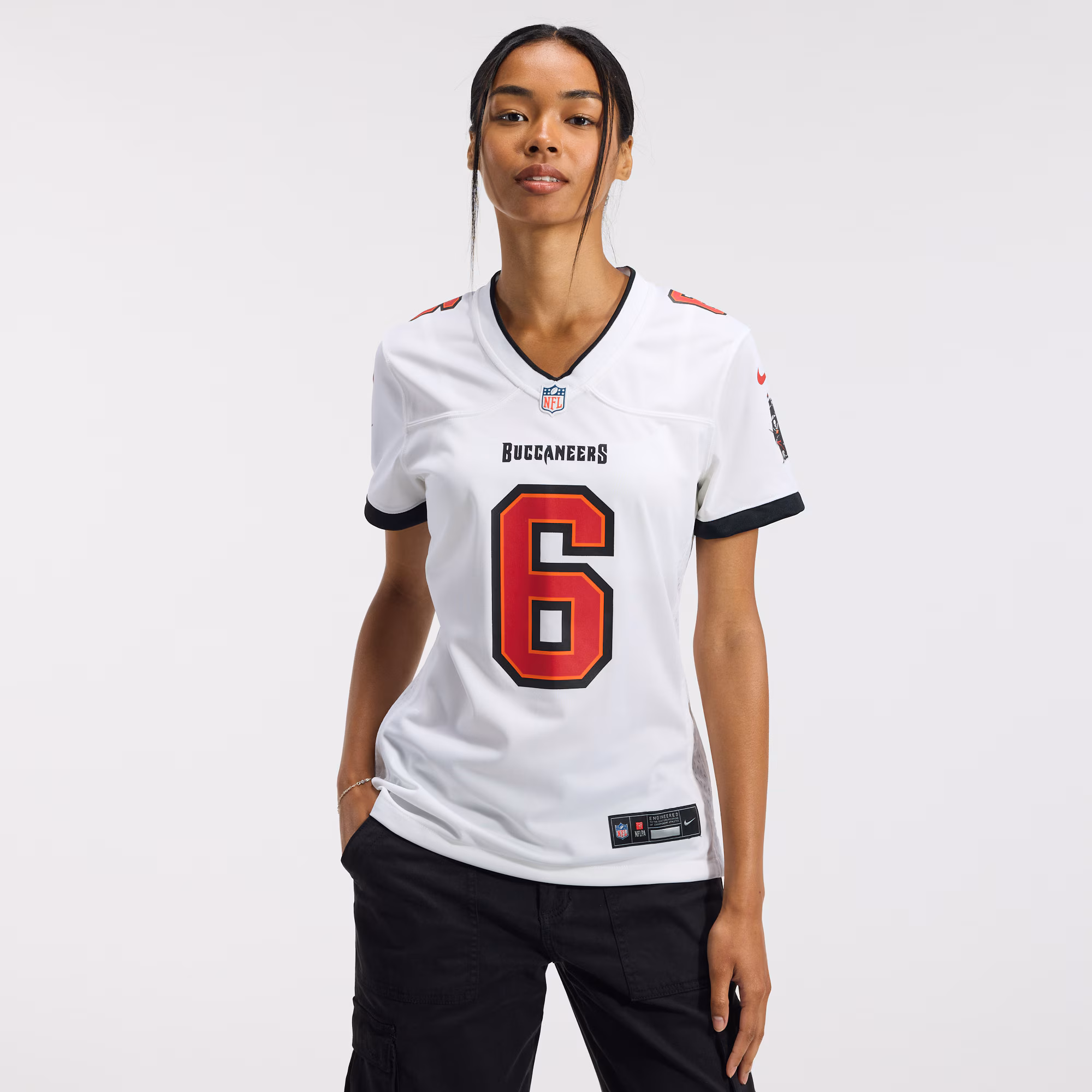Baker Mayfield Tampa Bay Buccaneers Nike Women's Away Game Jersey - White