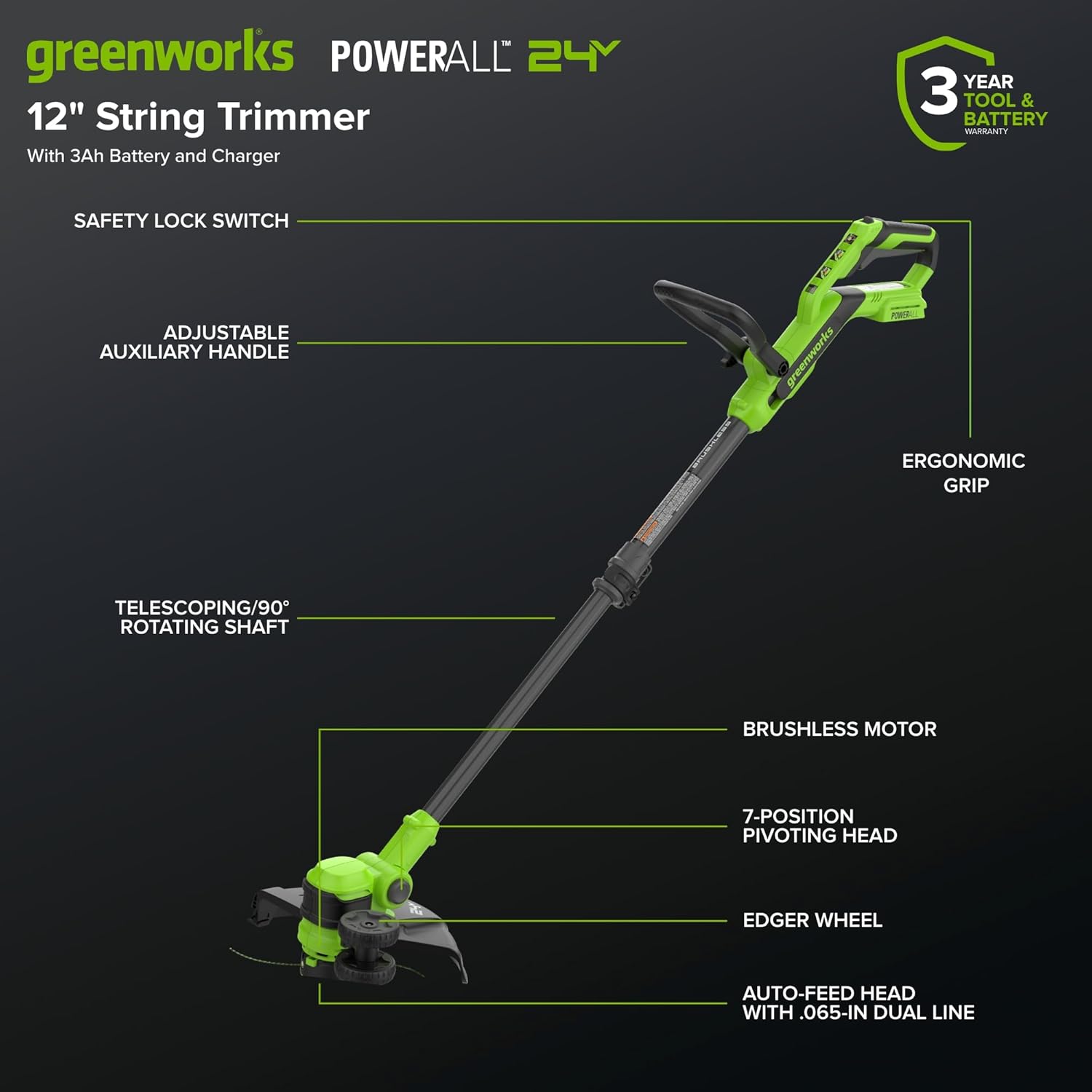 Greenworks 24V 12