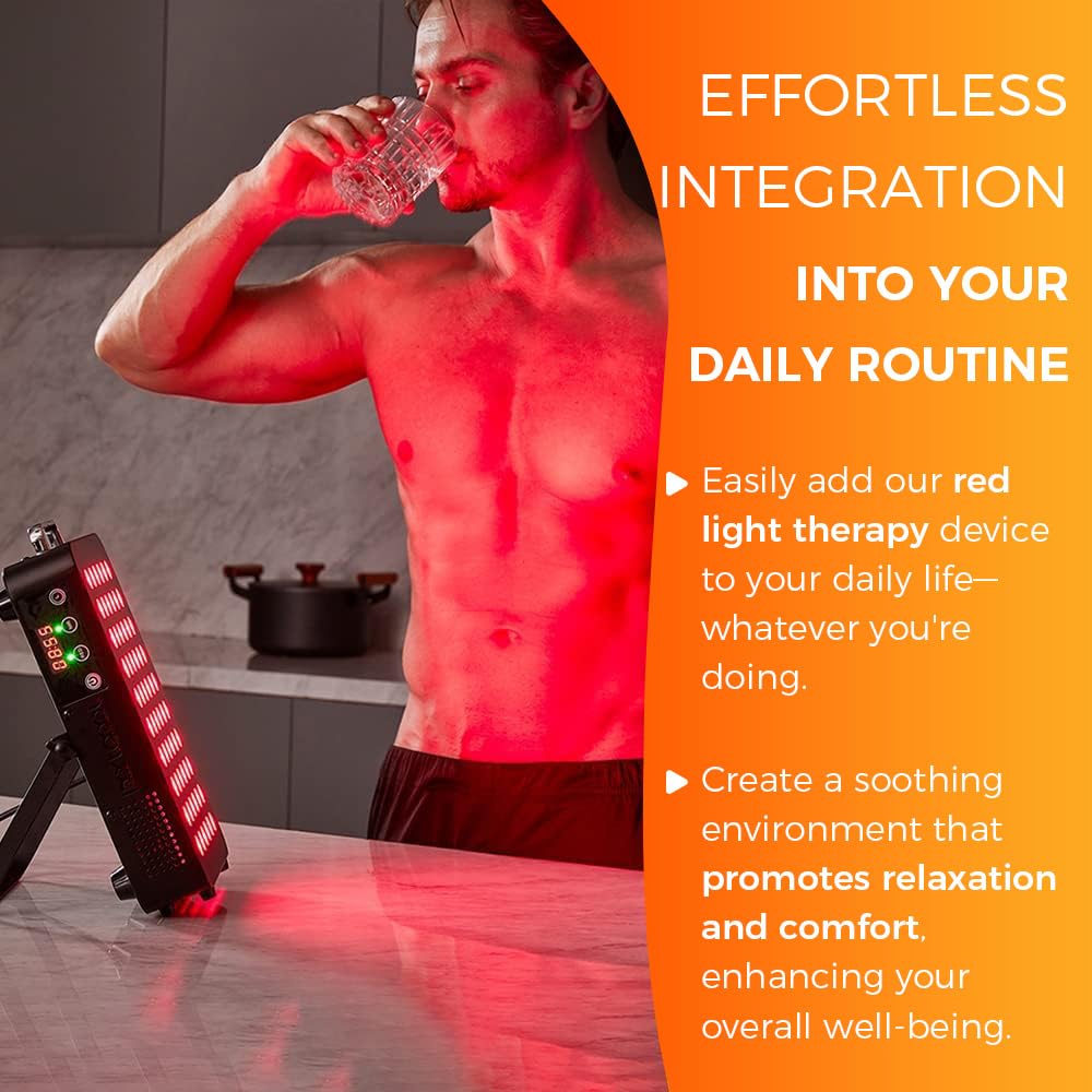 BESTQOOL Red Light Therapy Panel - Elite Dual Chip 105W