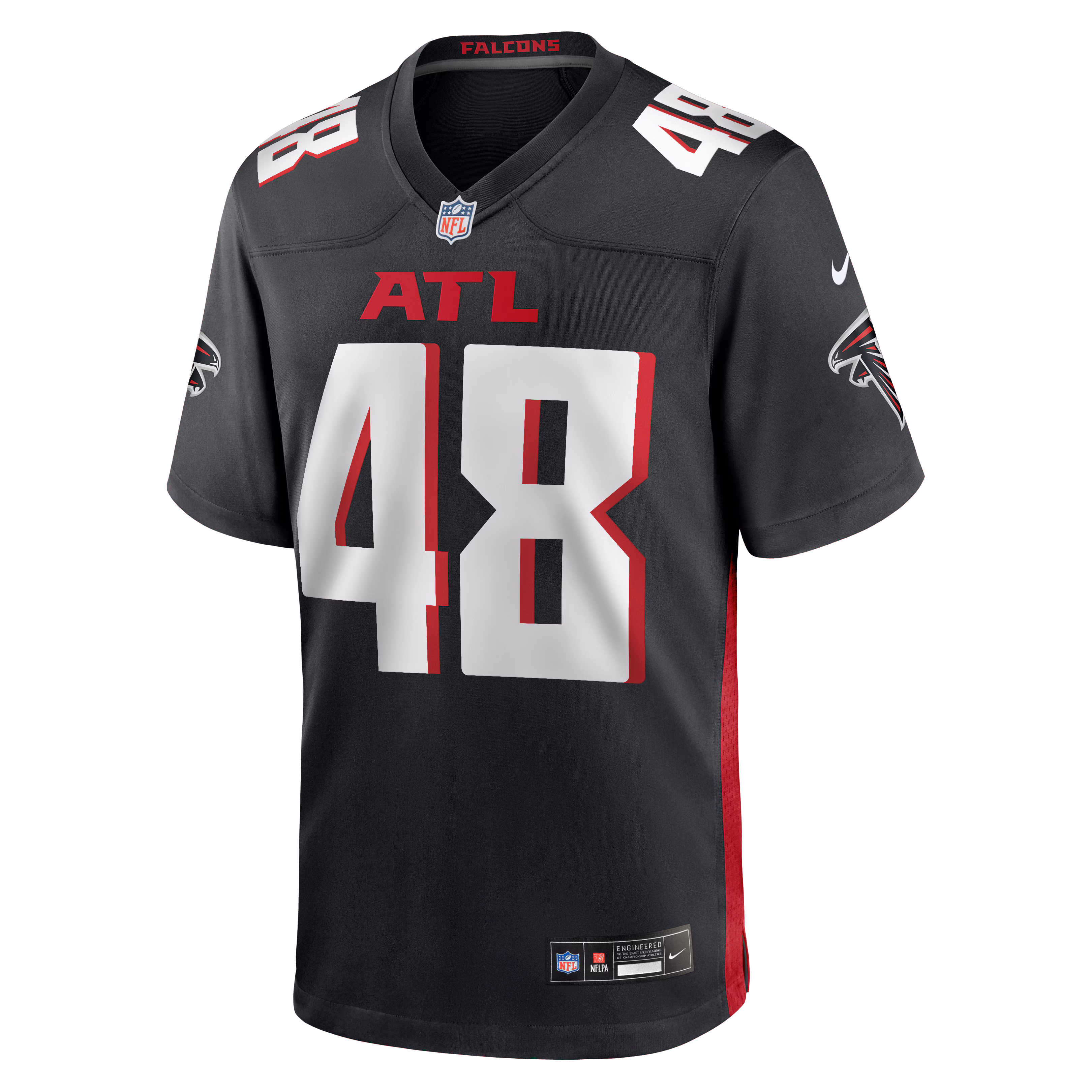 Bralen Trice Atlanta Falcons Nike Team Game Jersey -  Black